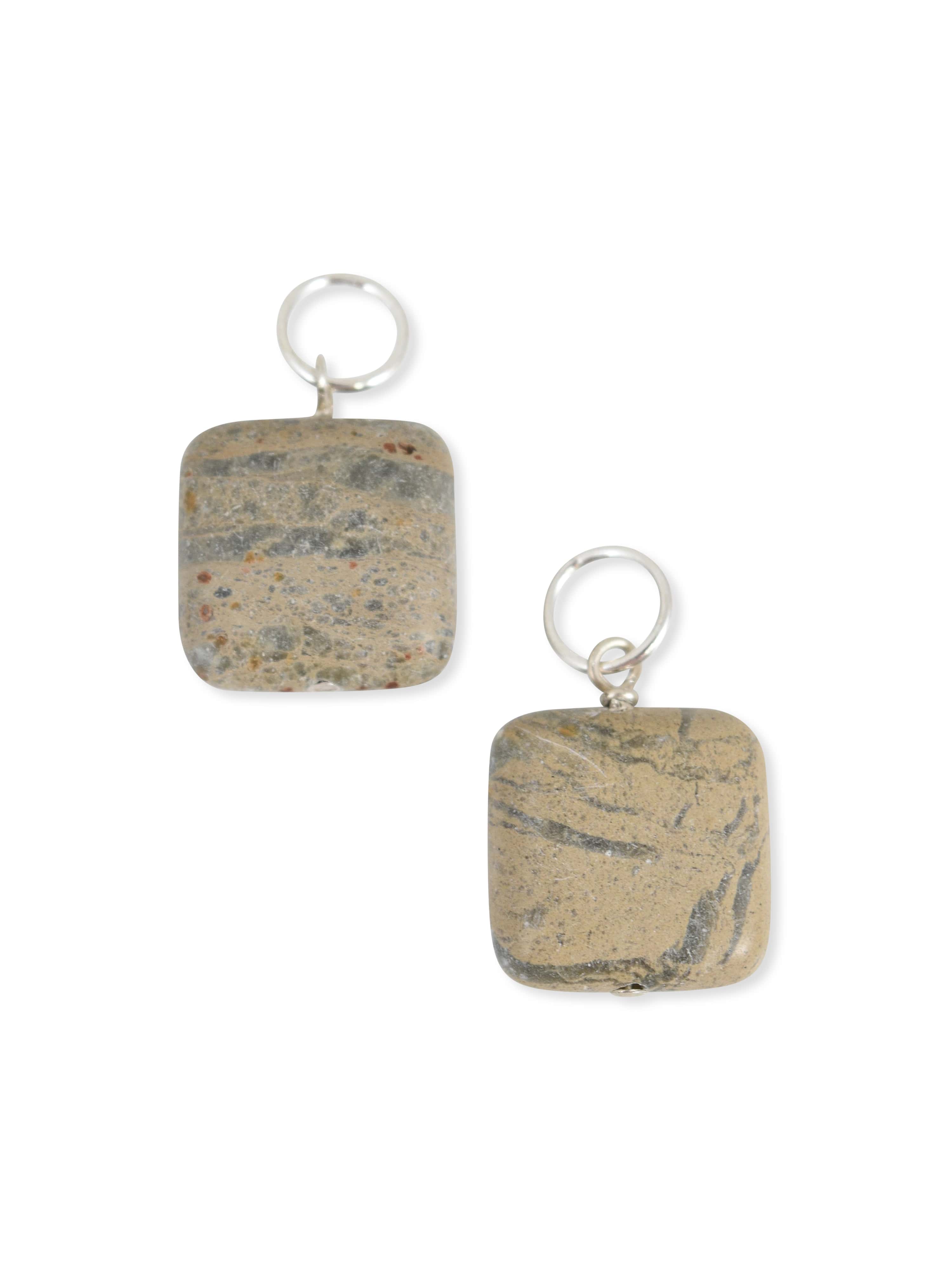 Imperial Jasper Square Charm