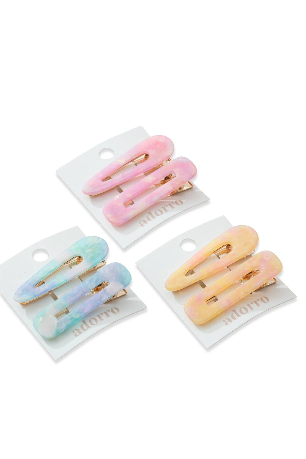 Island Sun Barrette Clip Set