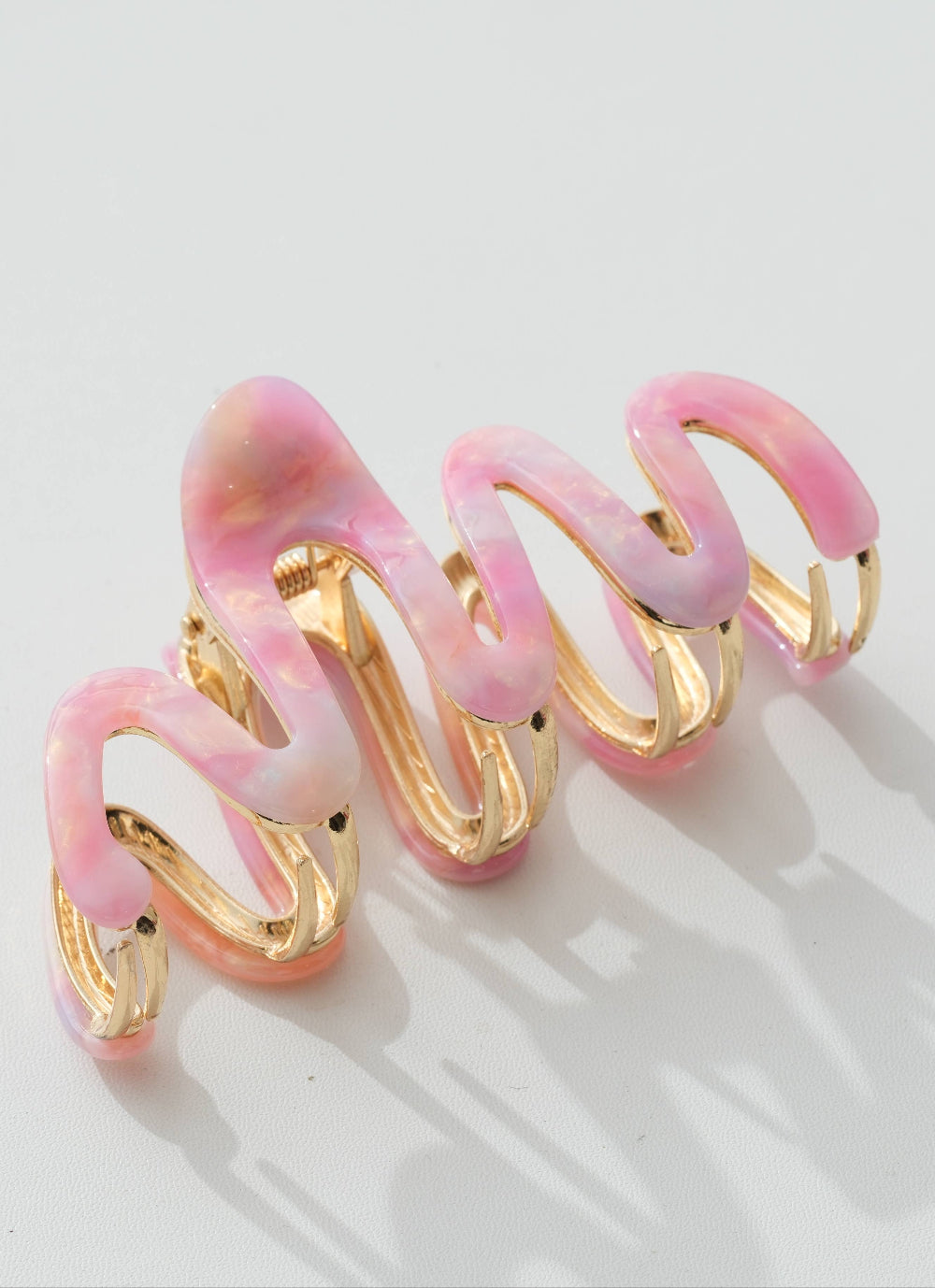 Island Sun Wave Claw Clip