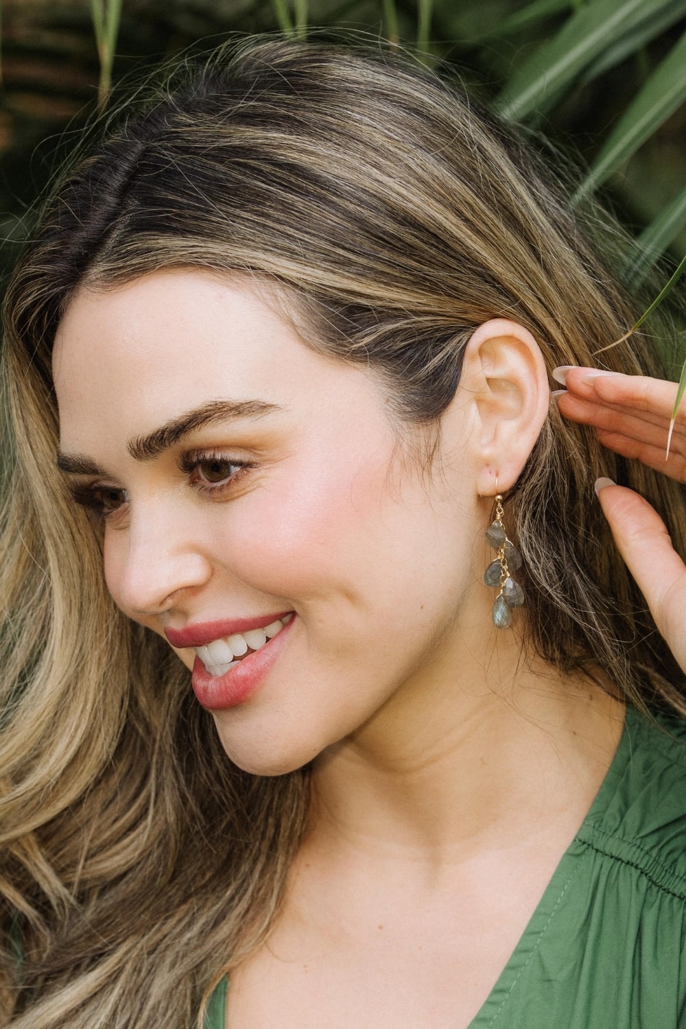 Labradorite Cascade Earrings