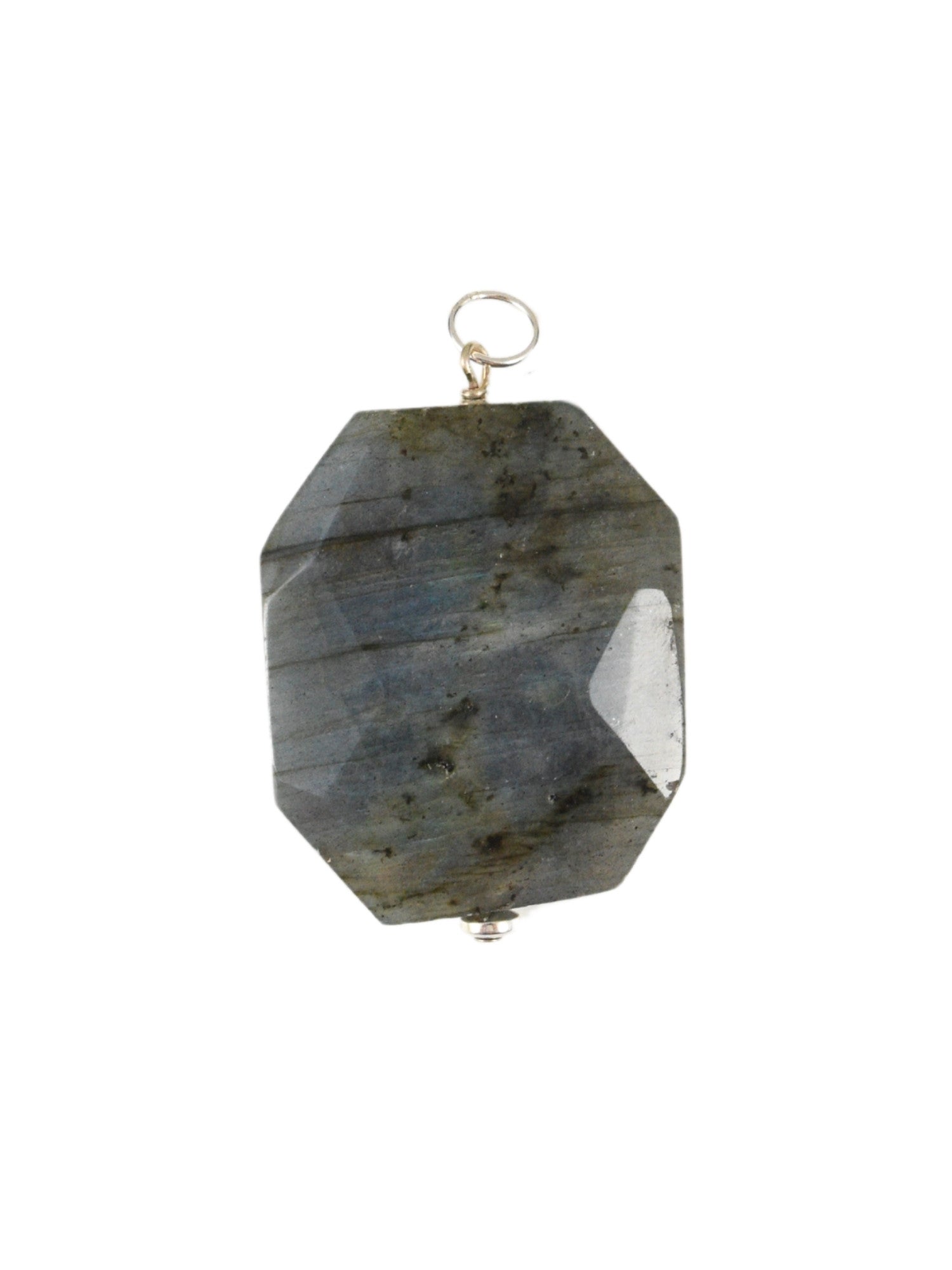 Labradorite Slab Necklace Charm