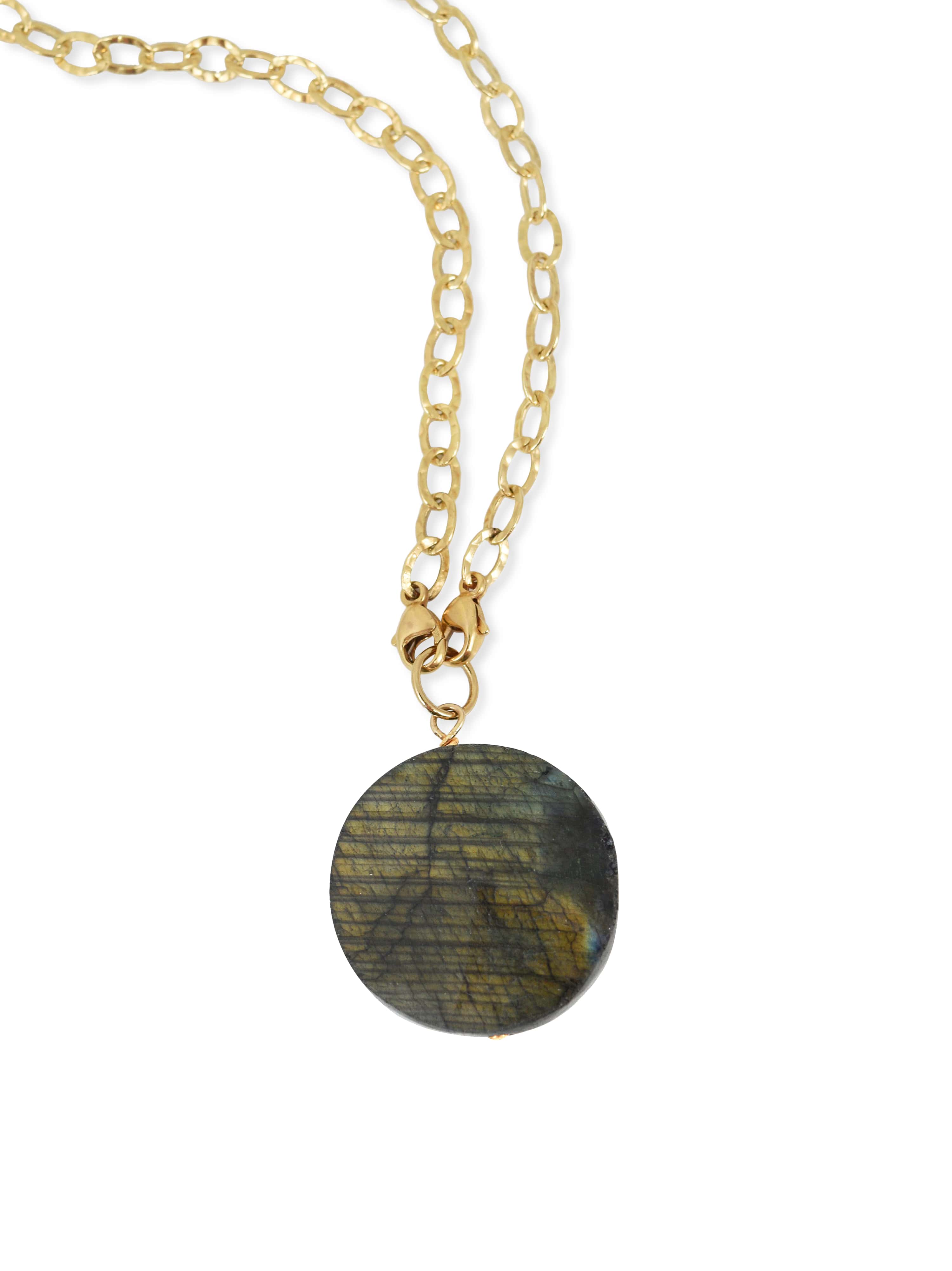 Lana Labradorite Charm