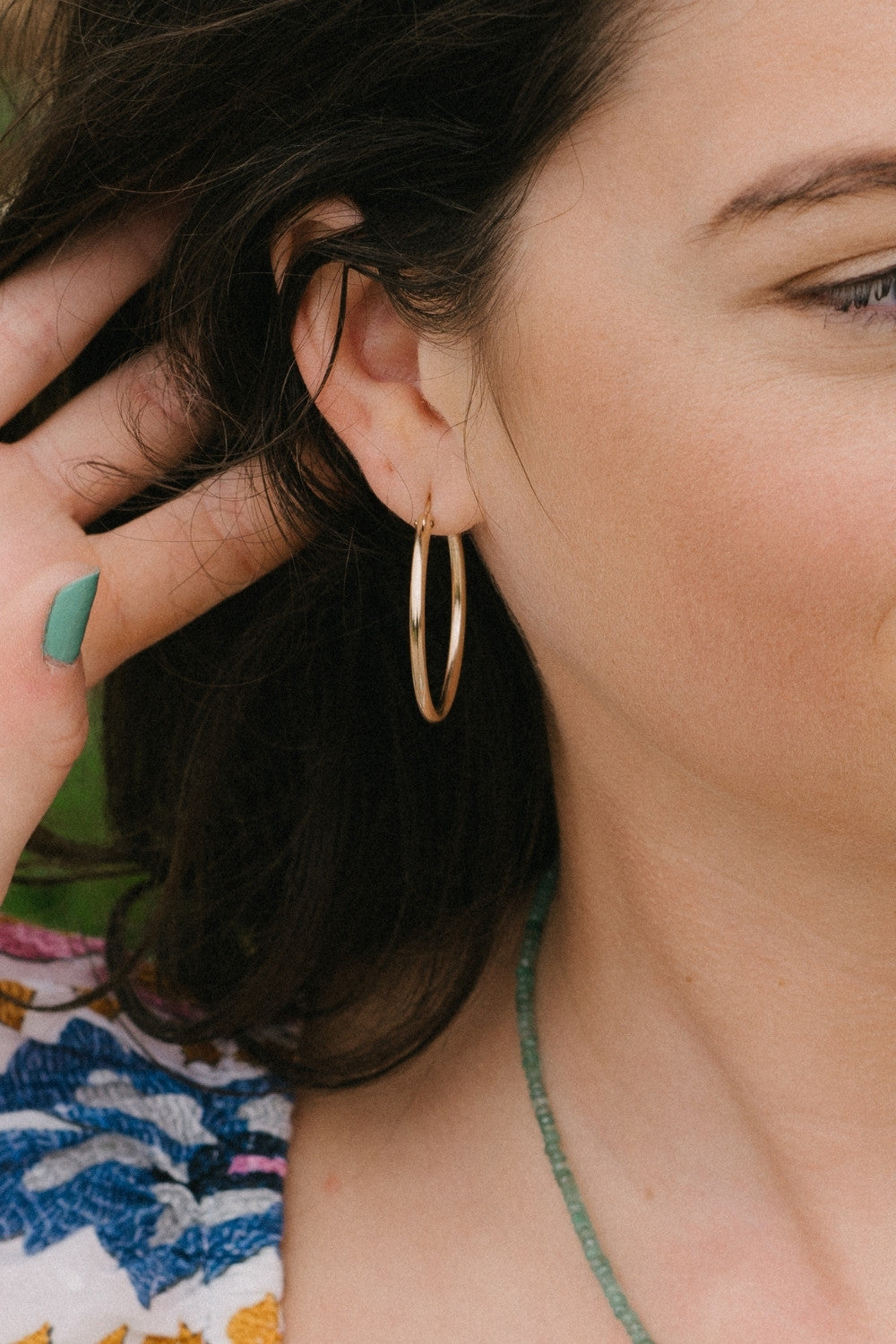 Large Gold Filled Hoops
