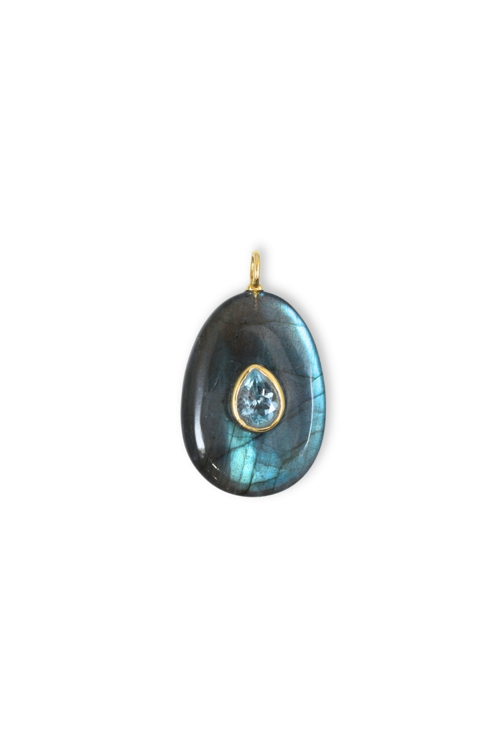 Large Labradorite Jewel Pendant