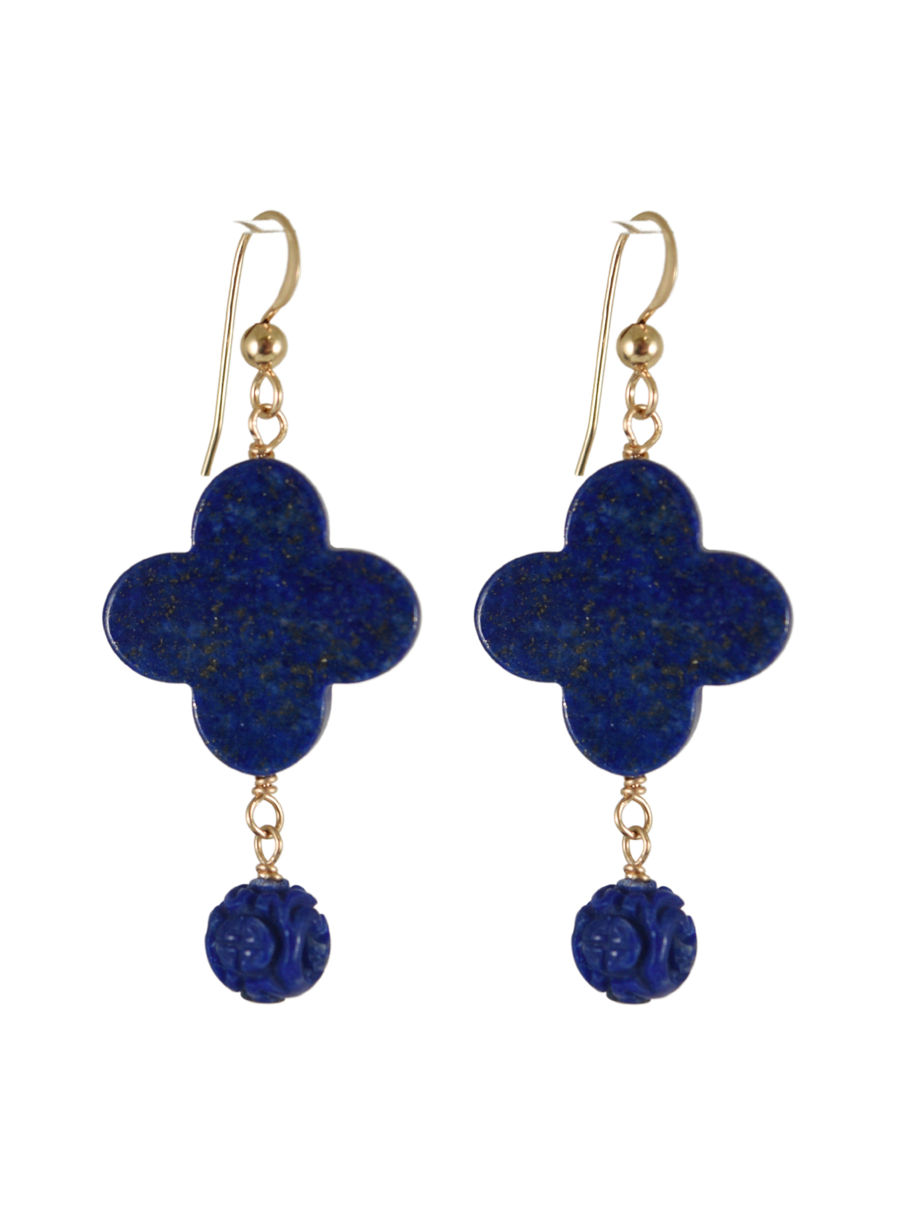layla lapis earrings