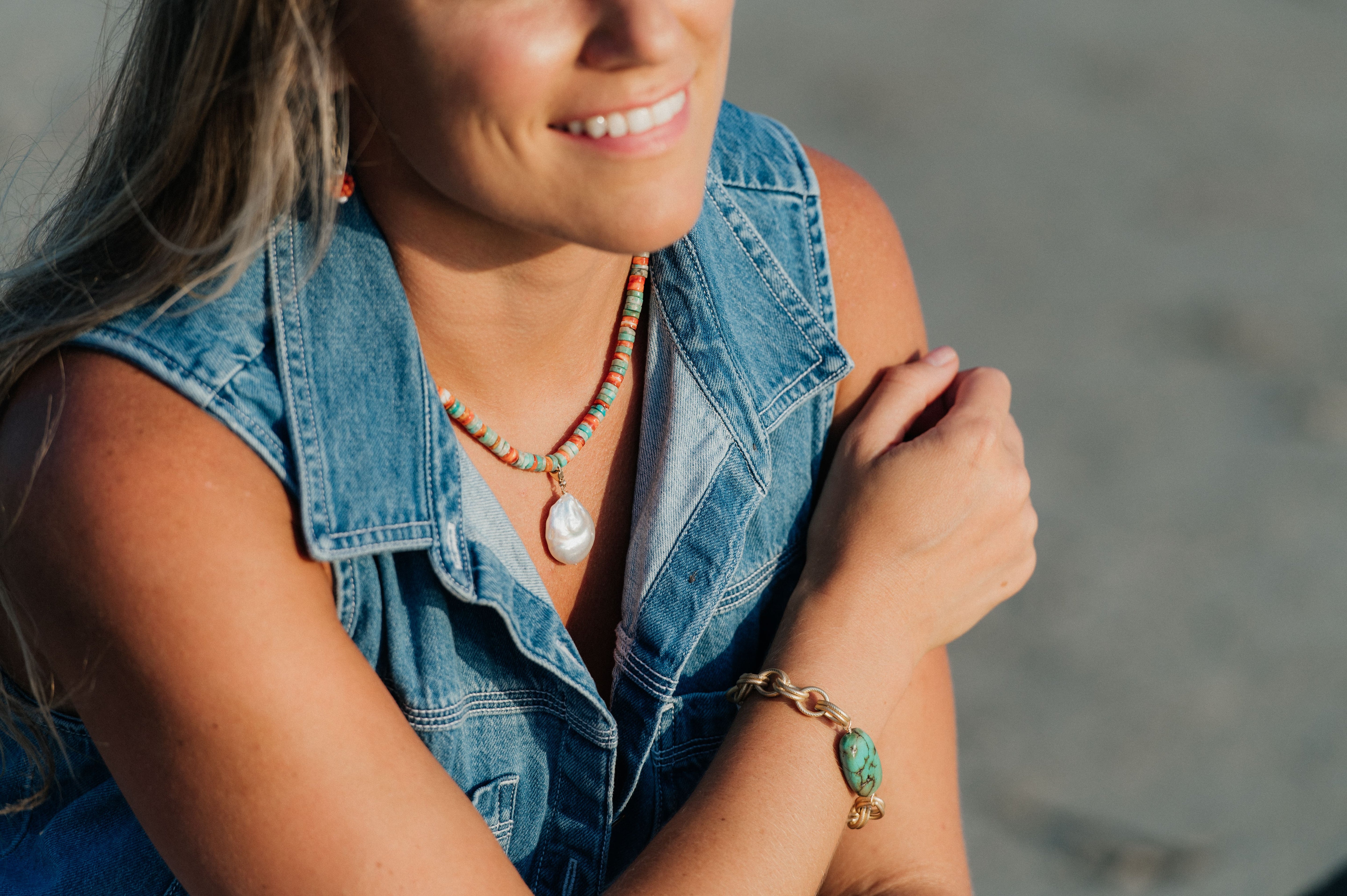 Lone Star Lagoon Necklace