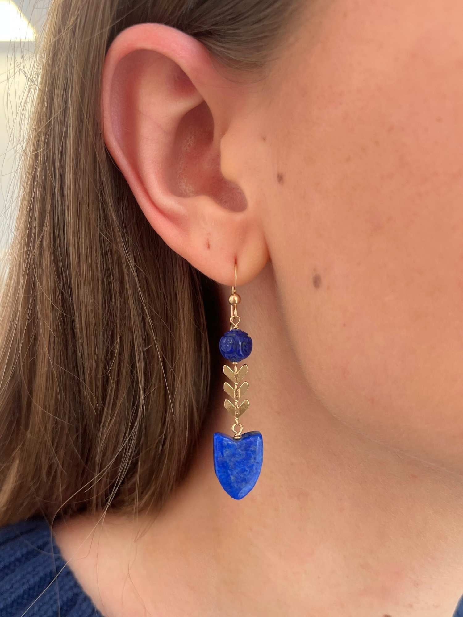 Lowcountry Lapis Earrings