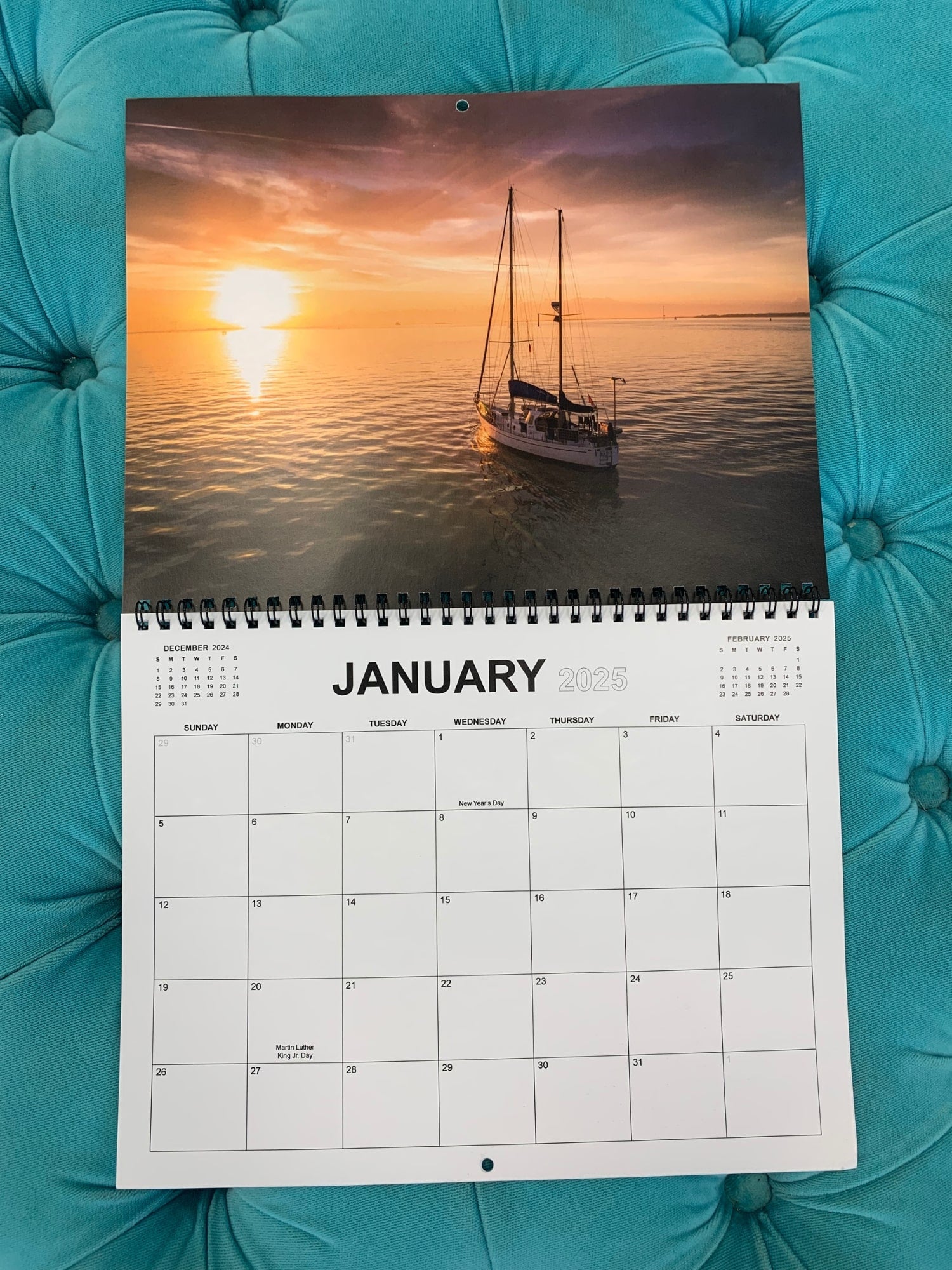 Low country Life 2025 Wall Calendar January