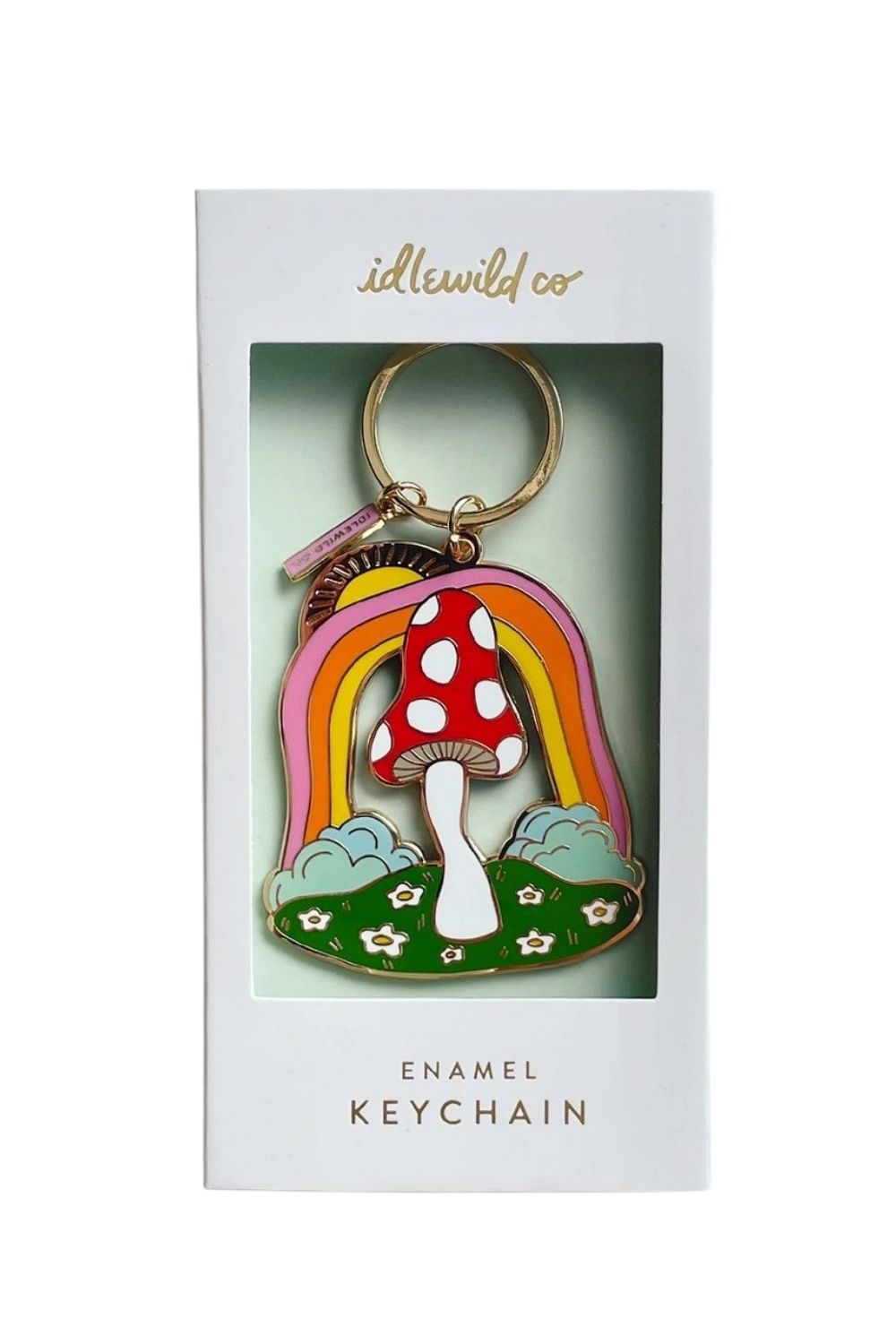 Magic Mushroom Keychain