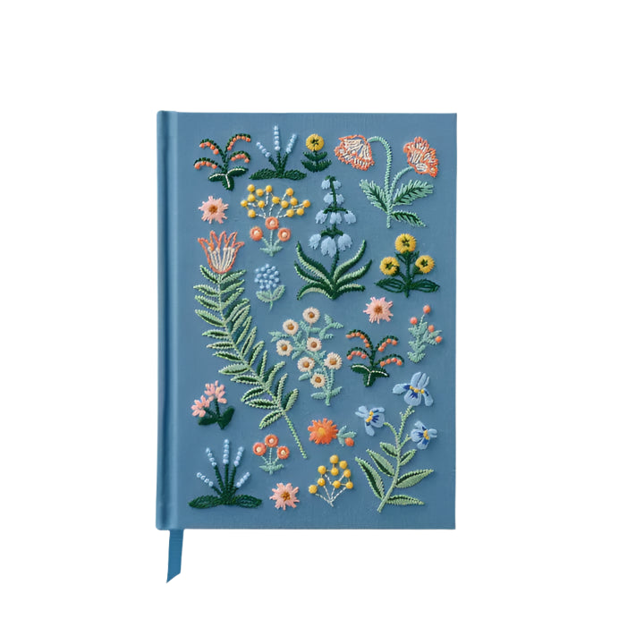Managerie Garden Embroidered Notebook