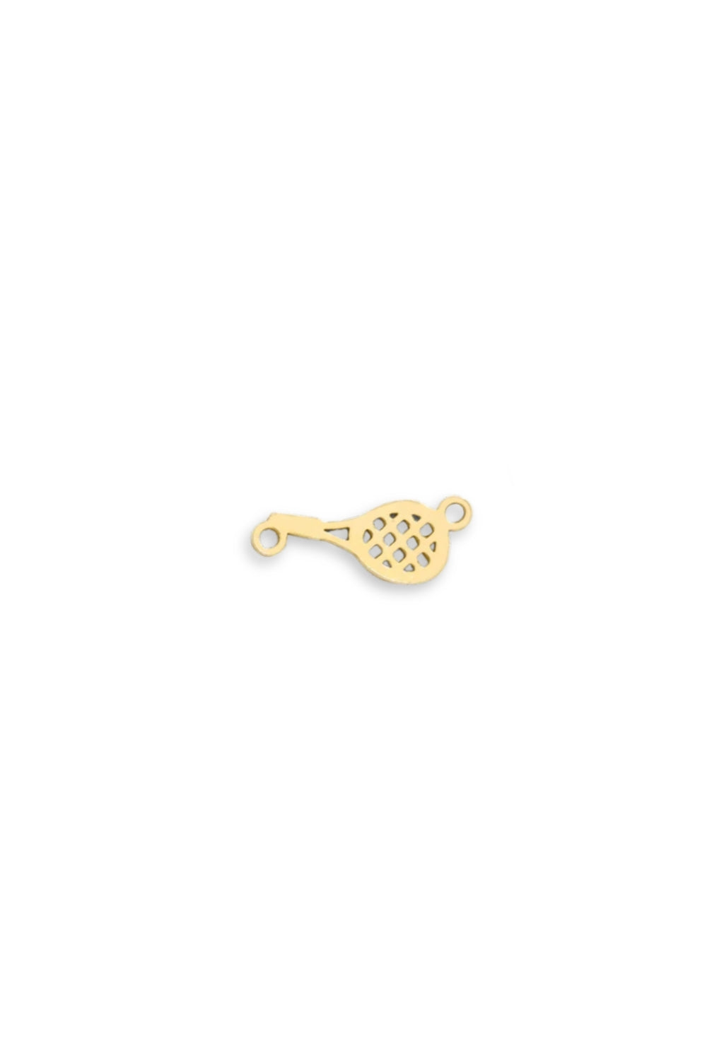 Tennis Racket Charm for Permanent Jewelry