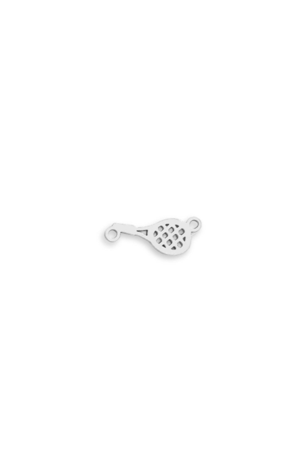 Tennis Racket Charm for Permanent Jewelry