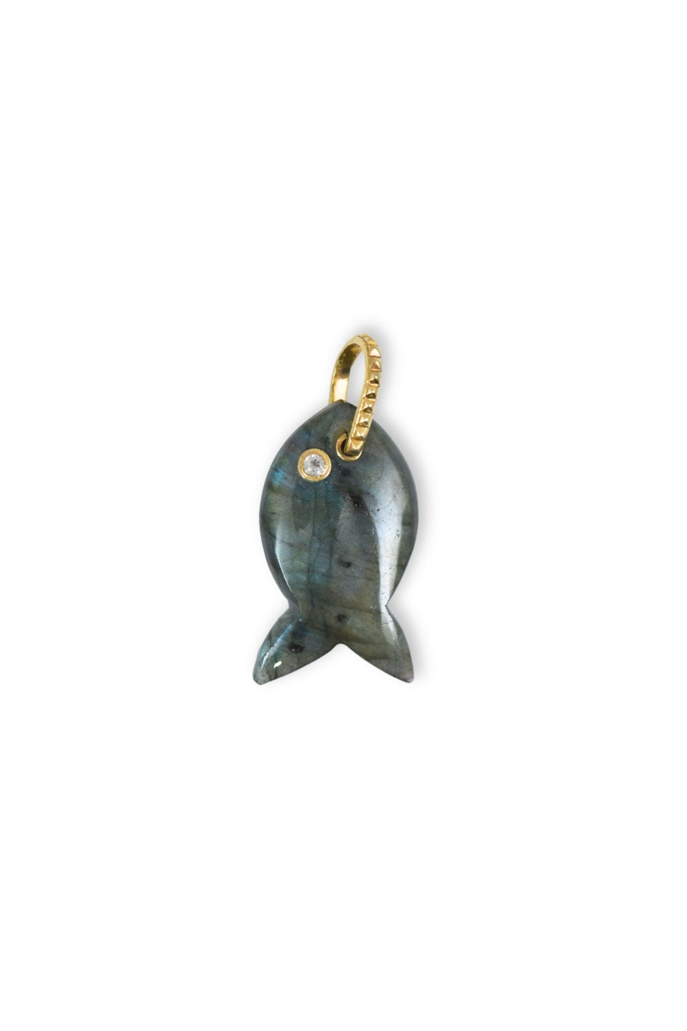 Medium Labradorite Fish