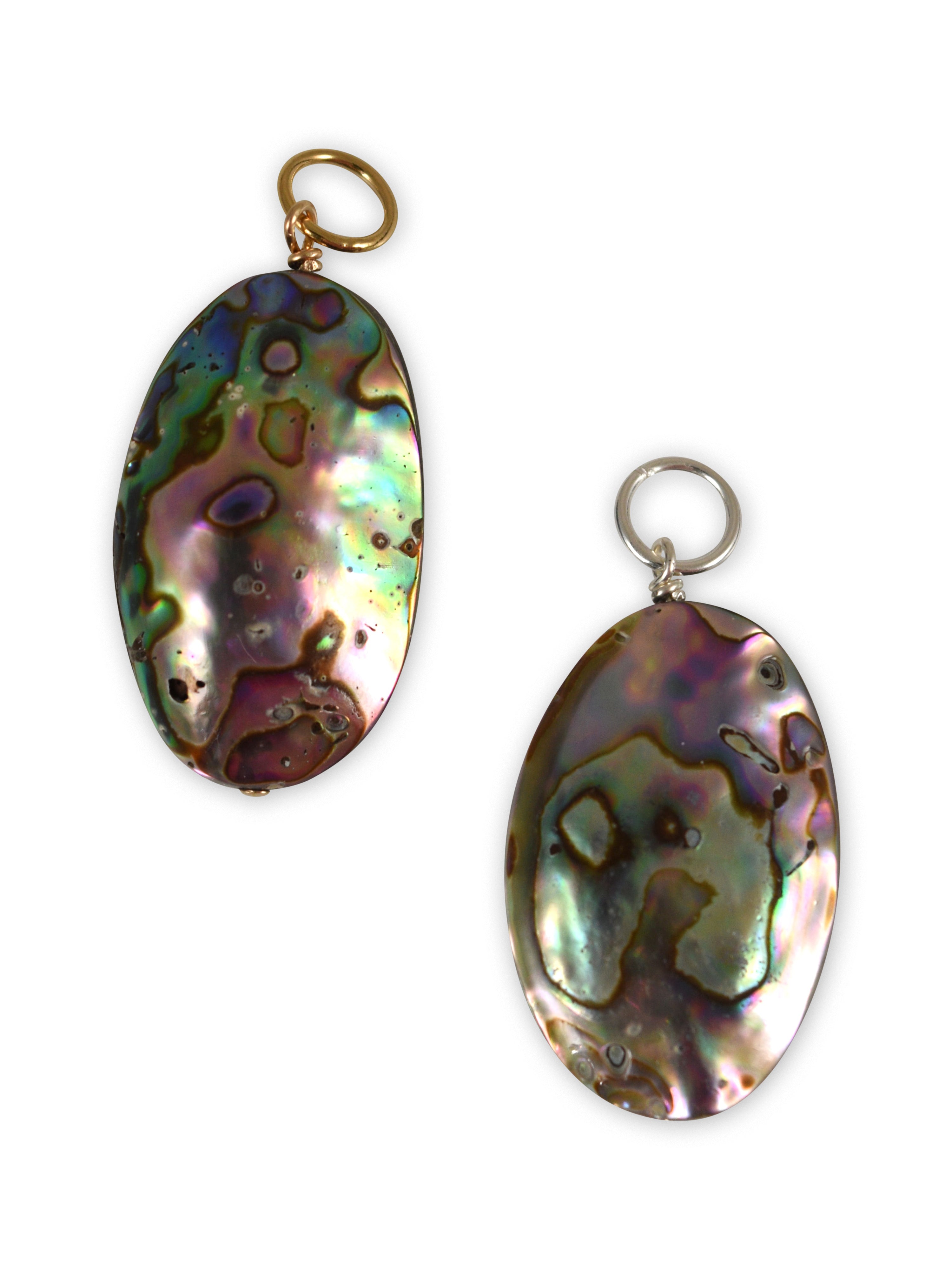 Abalone Puff Charm