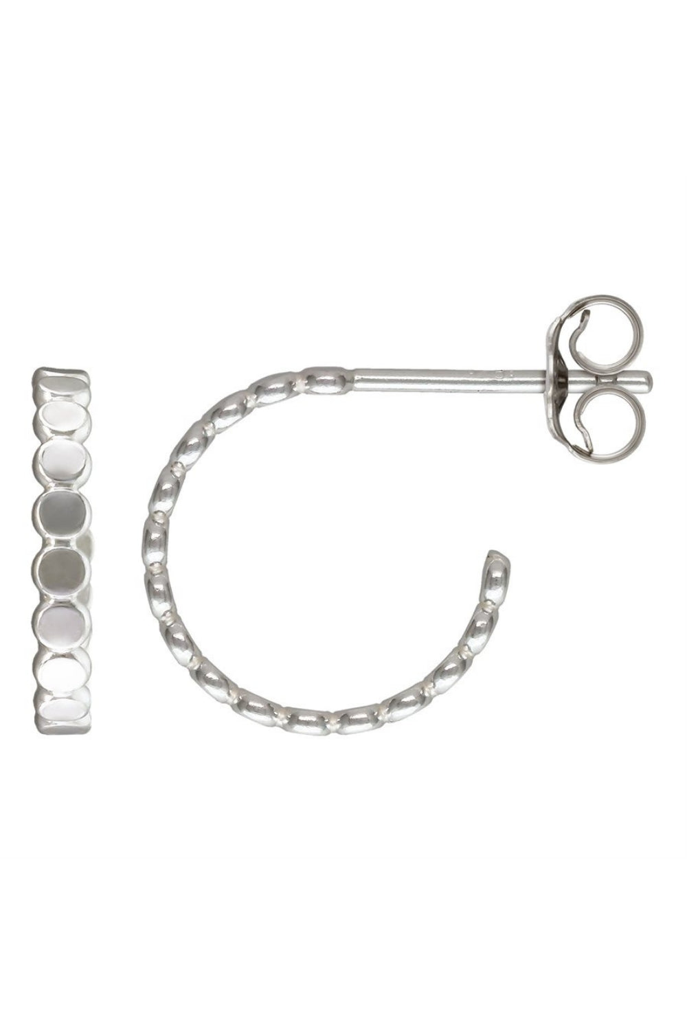 Mini Dot Hoop Earrings