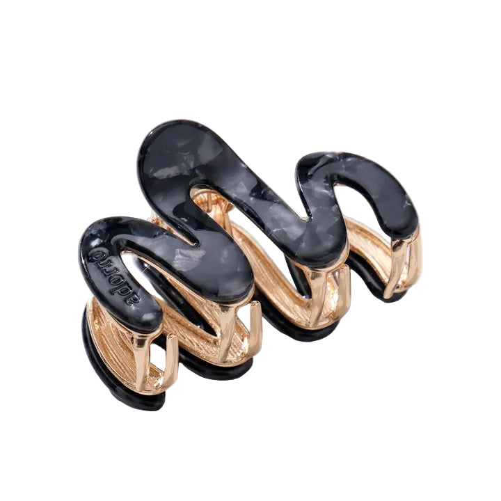 Mini Wave Claw Clip