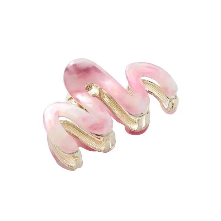 Mini Wave Claw Clip