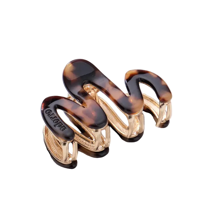 Mini Wave Claw Clip