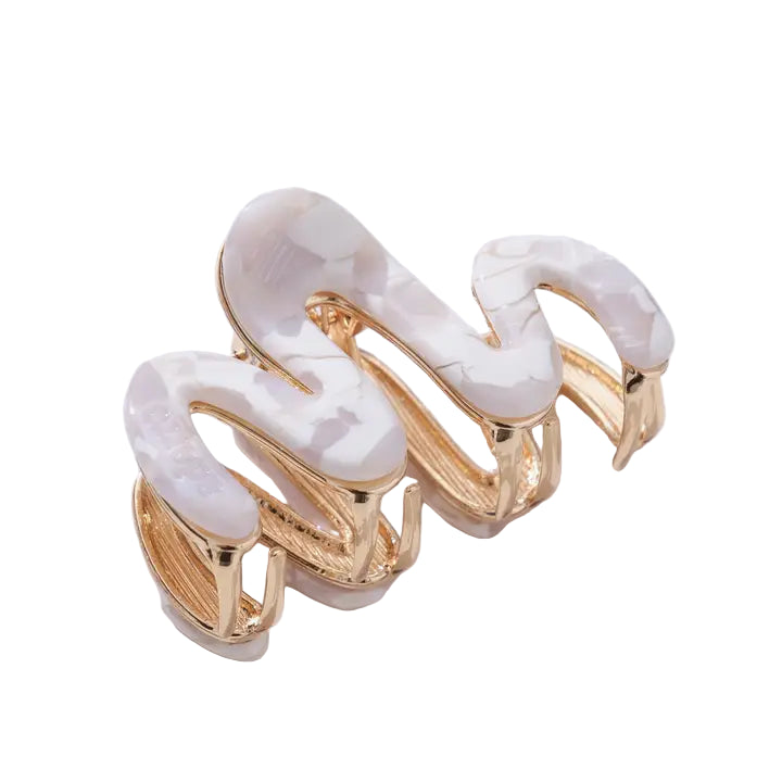 Mini Wave Claw Clip