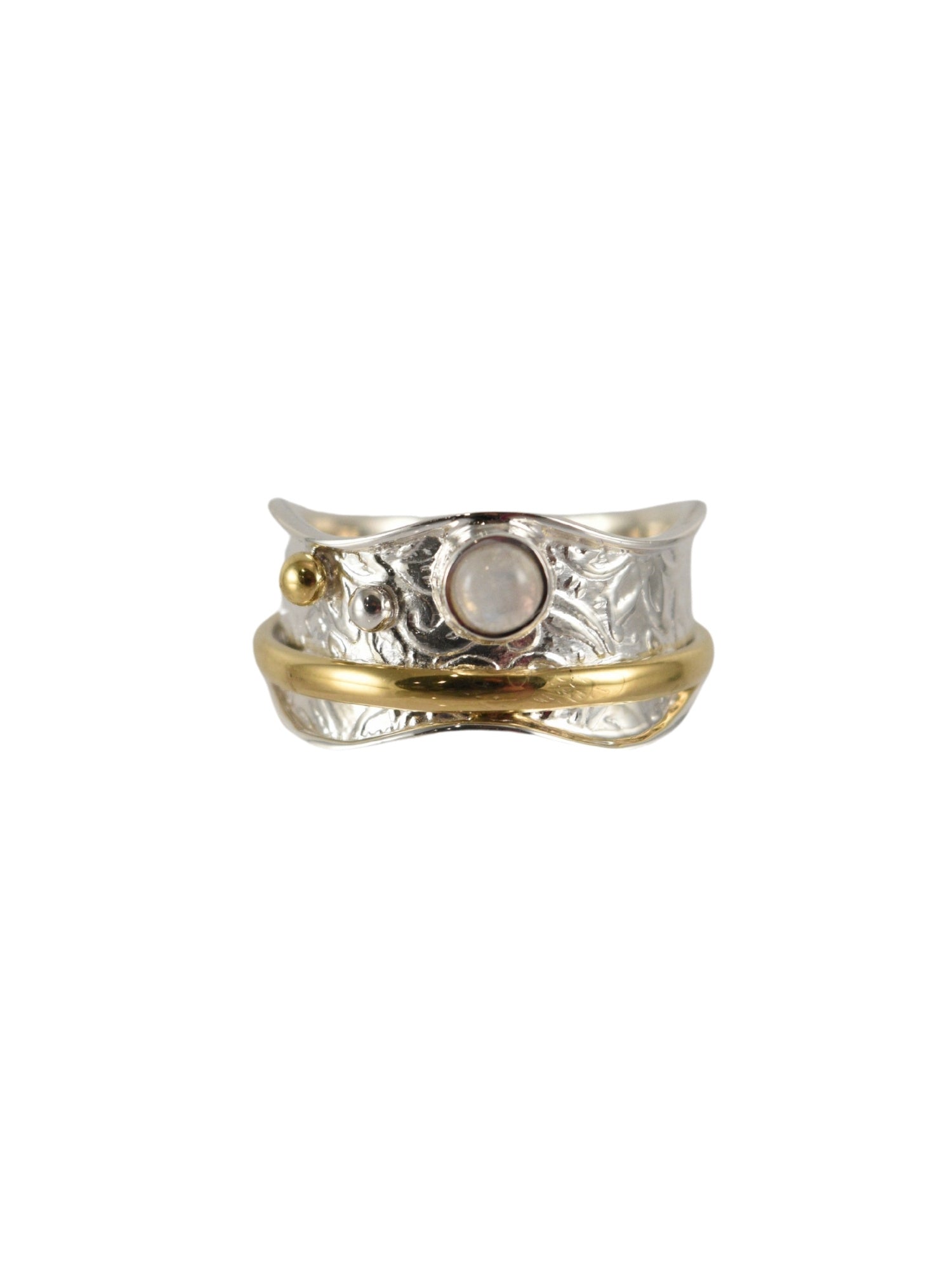 Moonstone Spinner Ring