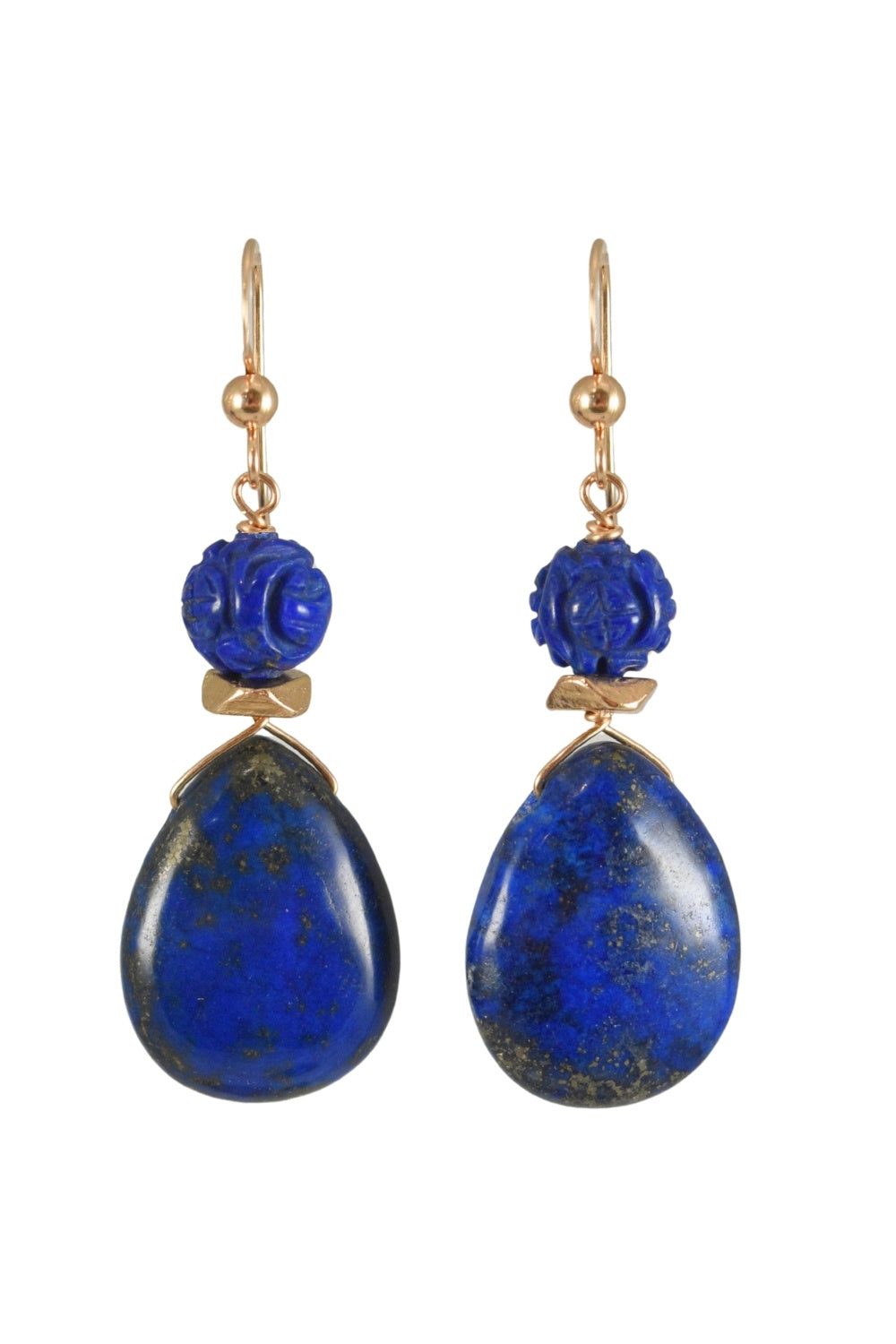 Mykonos Lapis Earrings