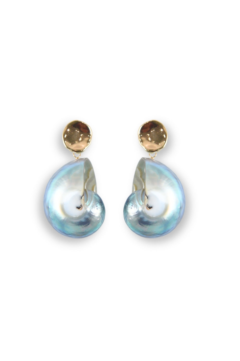 Nautilus Shell Earrings