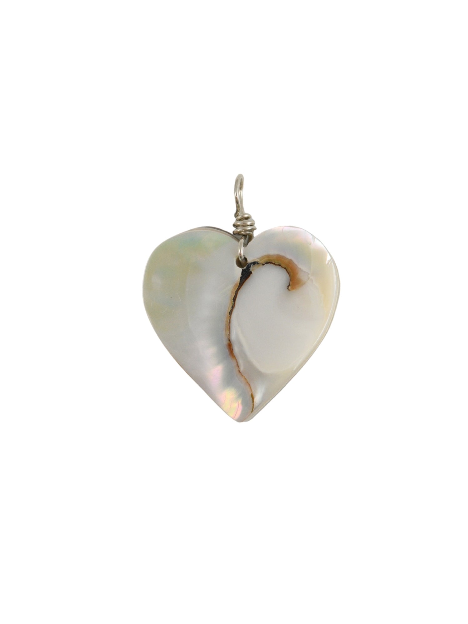 Nautilus Heart Charm