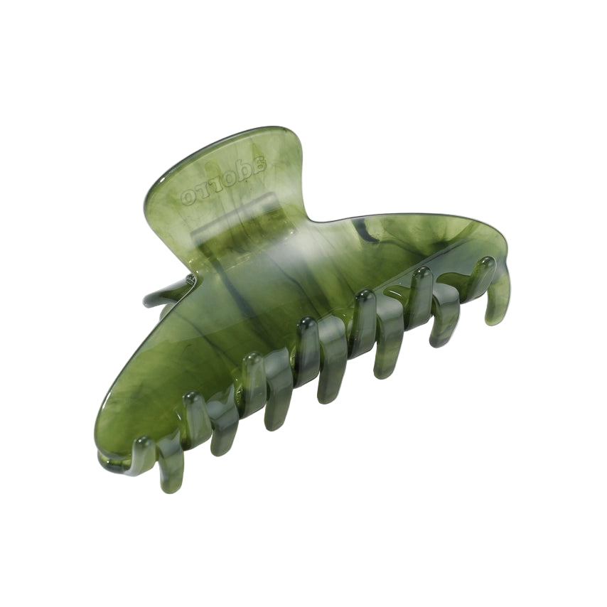Olive Green Claw Clip