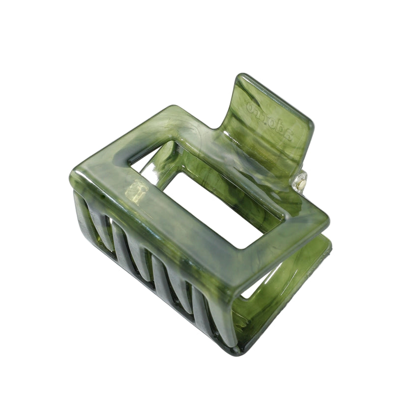 Olive Green Claw Clip