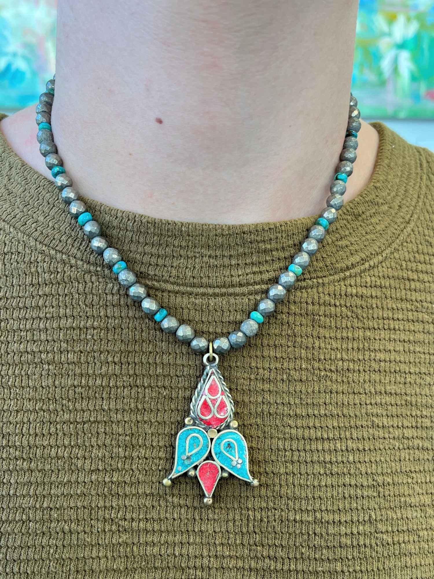 Pagosa Pyrite Necklace