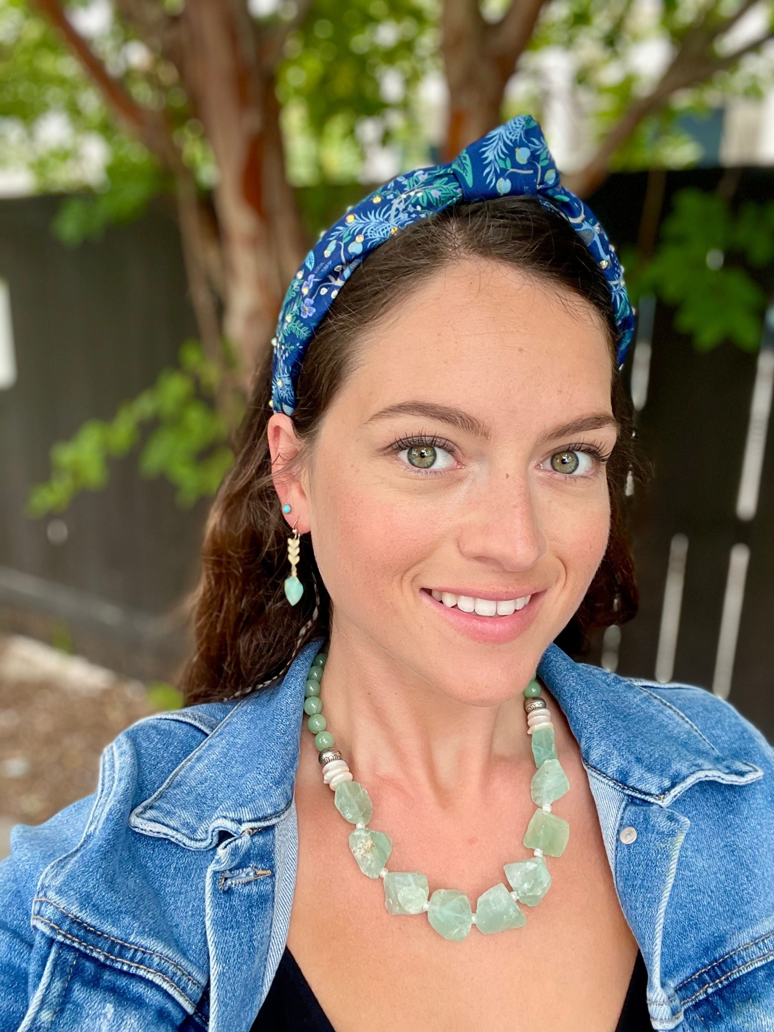 Peacock Embellished Headband