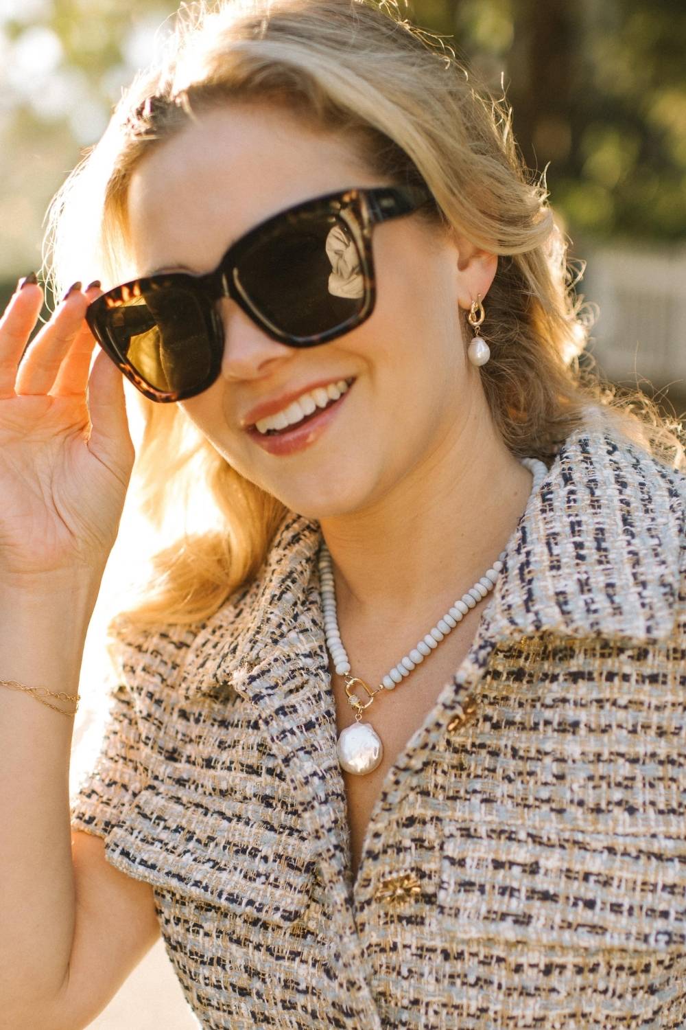 Periwinkle Carabiner Necklace