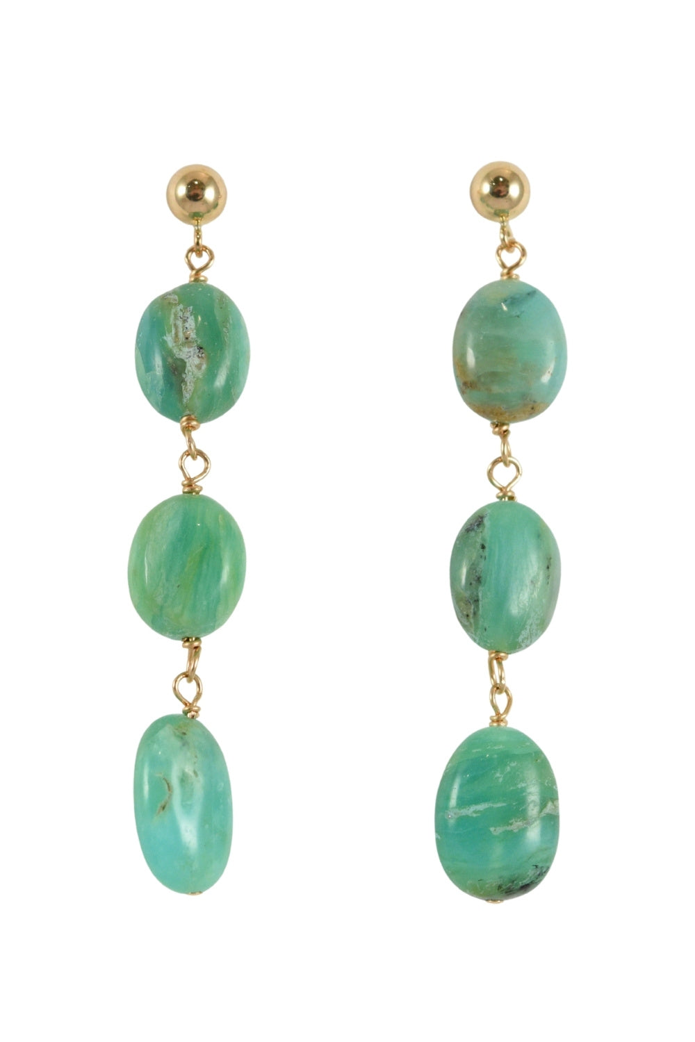 Peruvian Opal Earrings