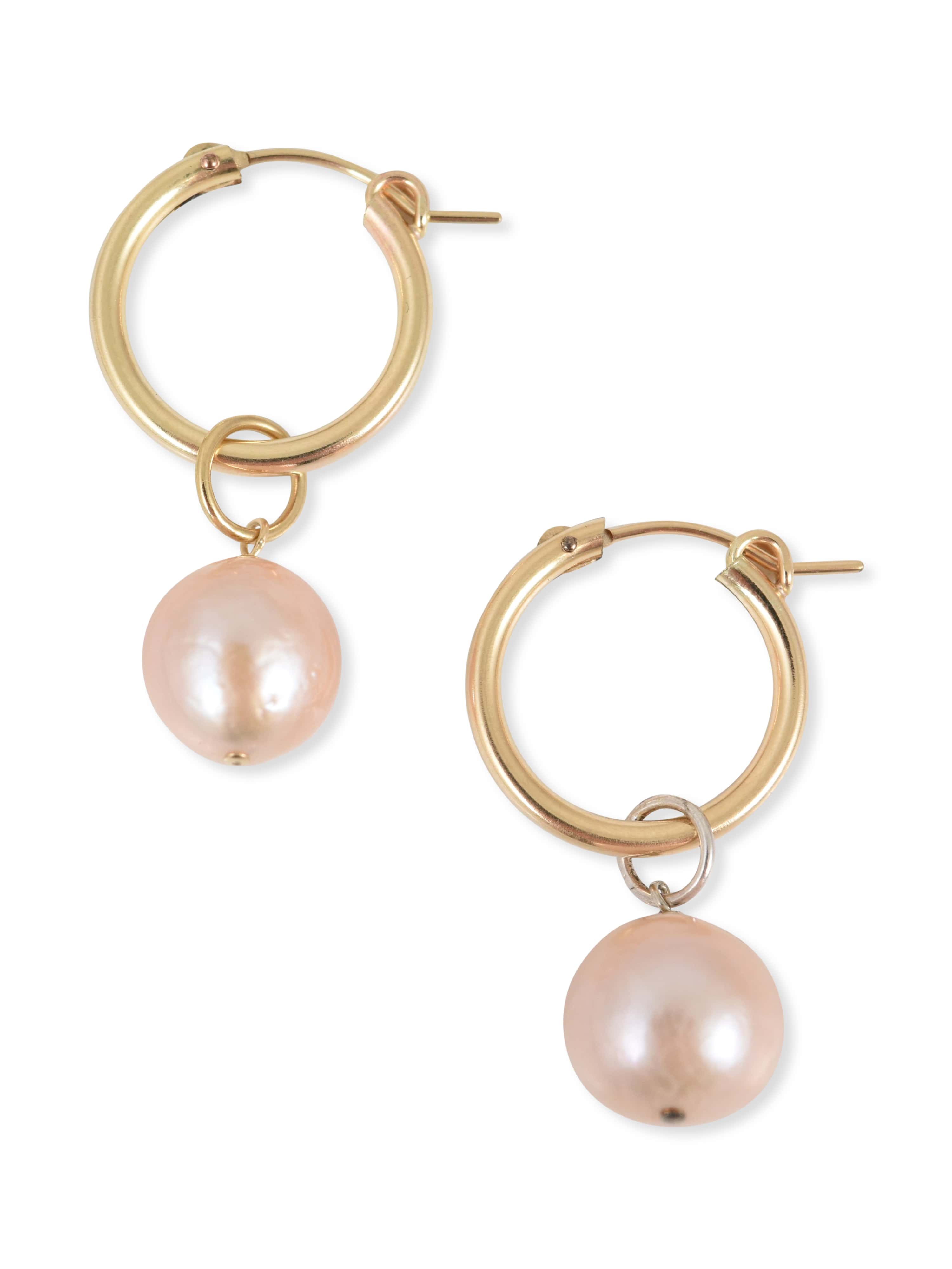 Pink Baroque Pearl Charm