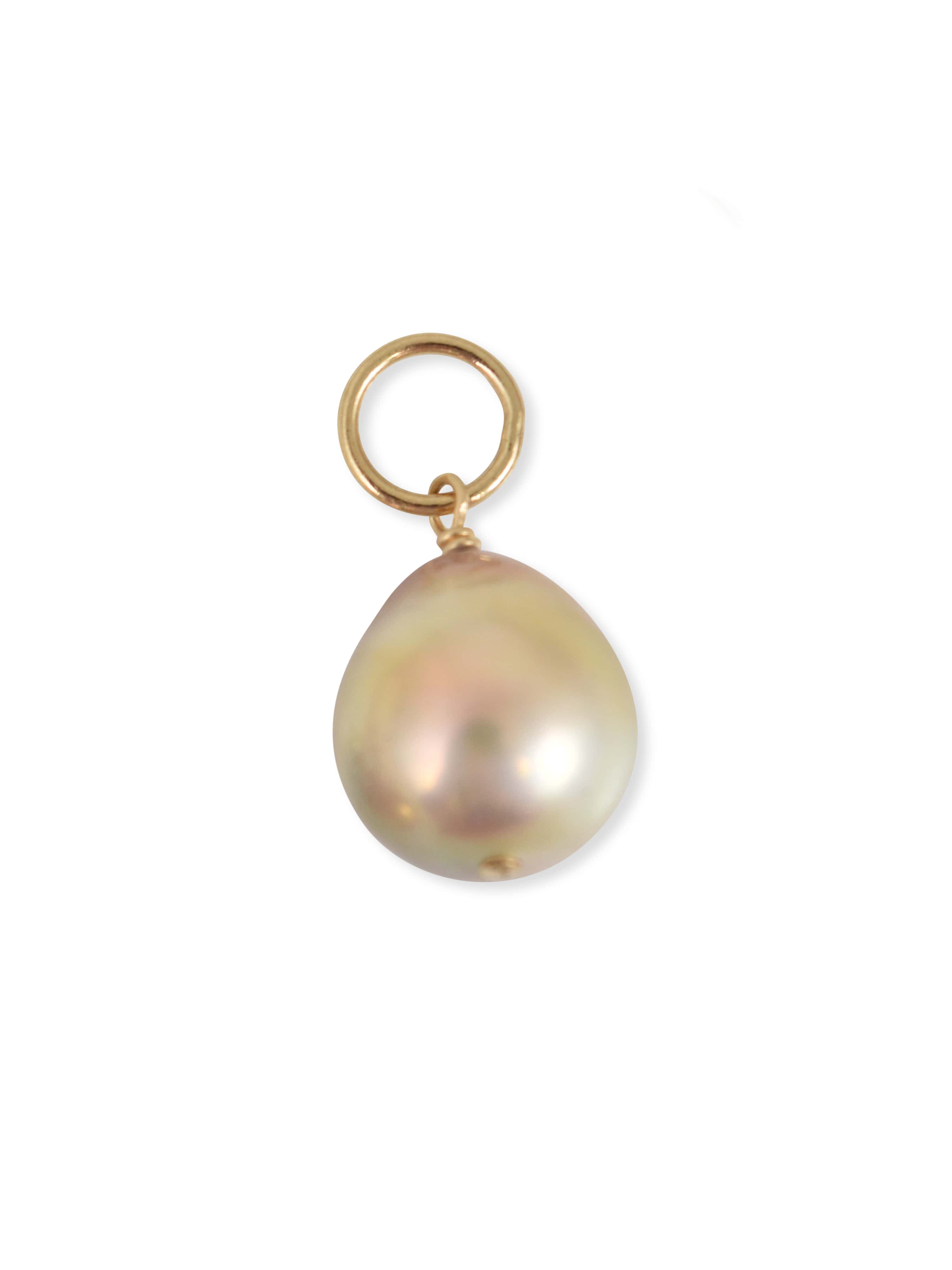 Pink Baroque Pearl Charm