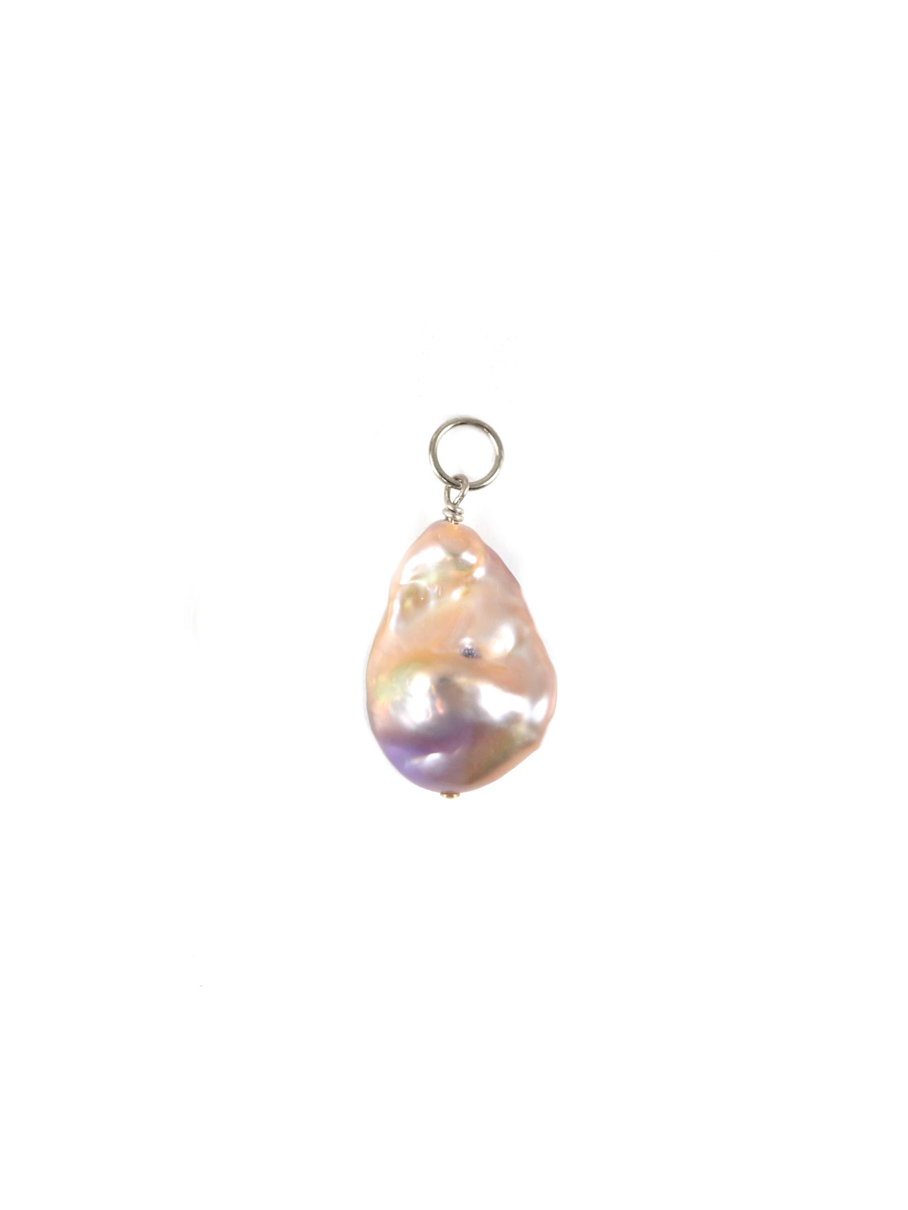 Pink Keshi Pearl Charm