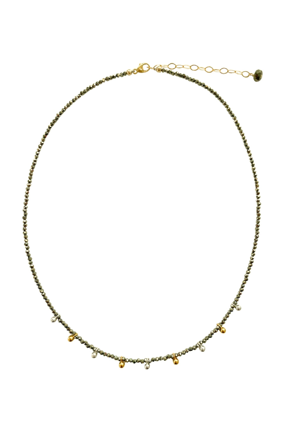Stardust Pyrite Necklace
