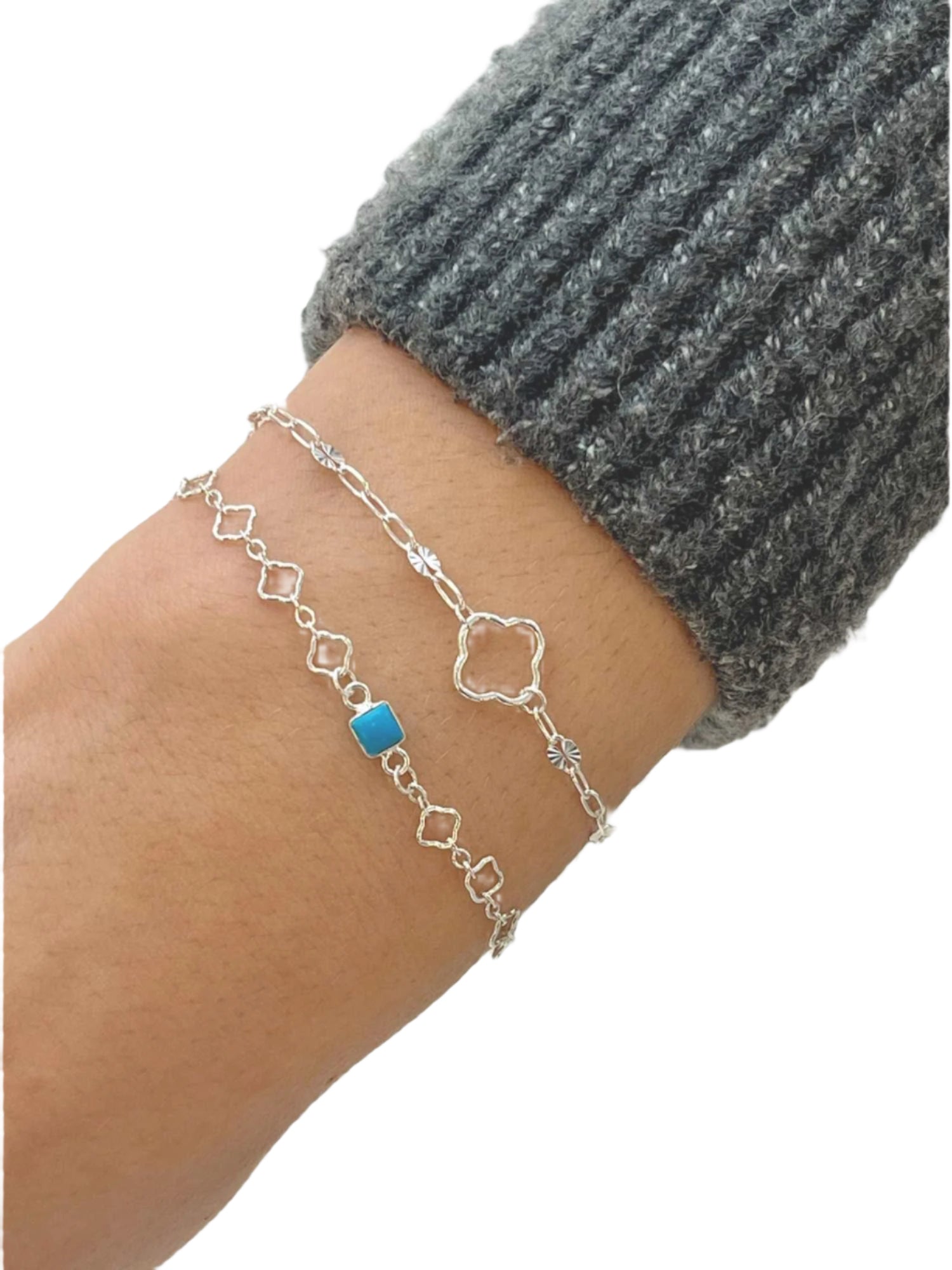 Quatrefoil Charm