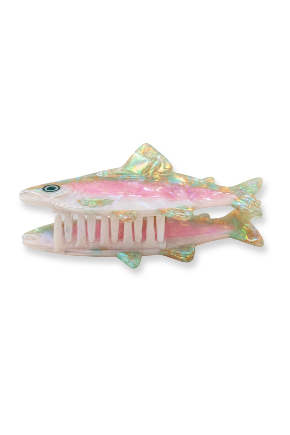 Rainbow Fish Claw Clip