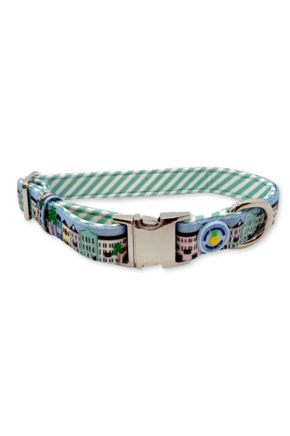 Rainbow Row Dog Collar