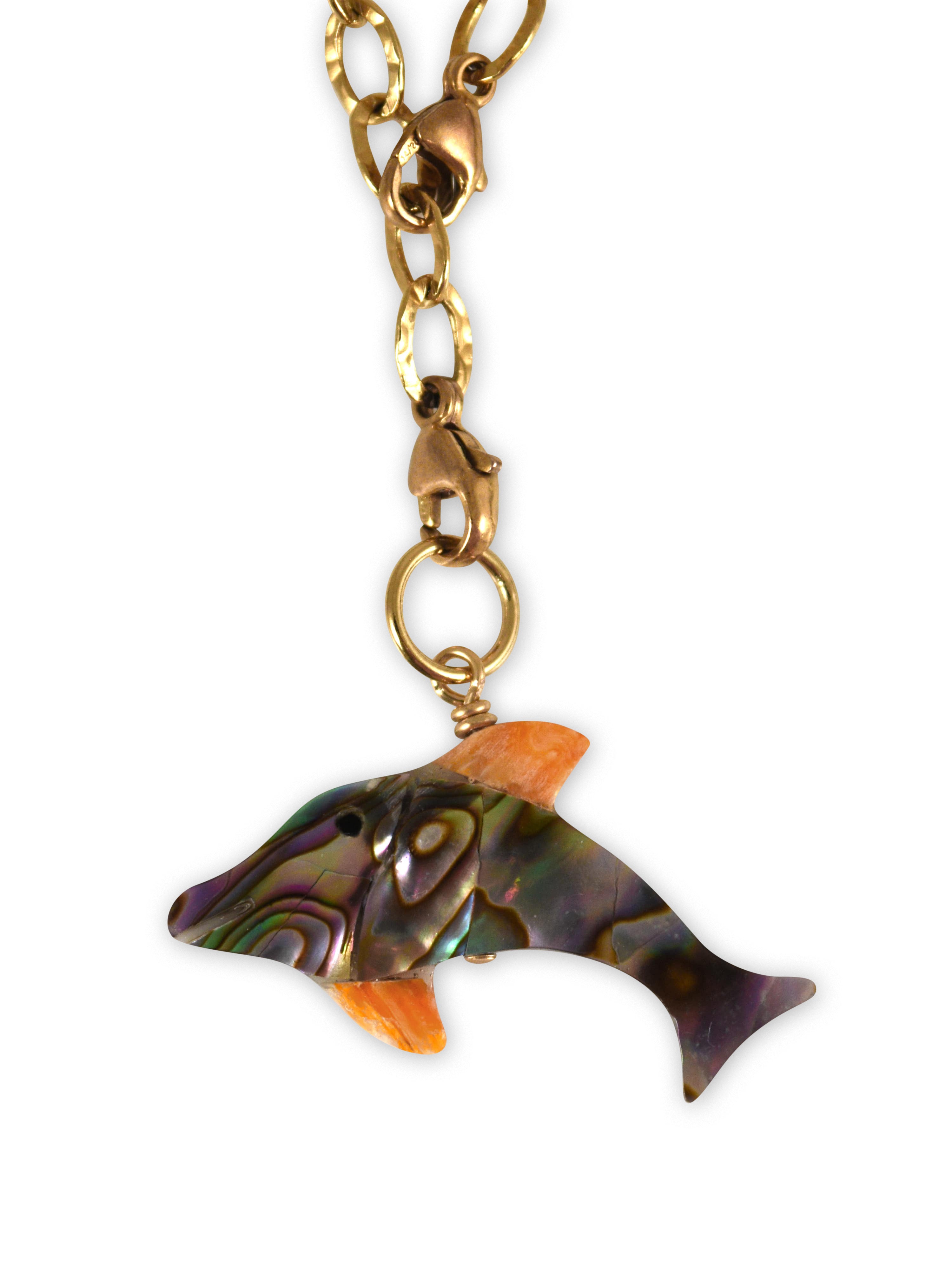 Diving Dolphin Charm