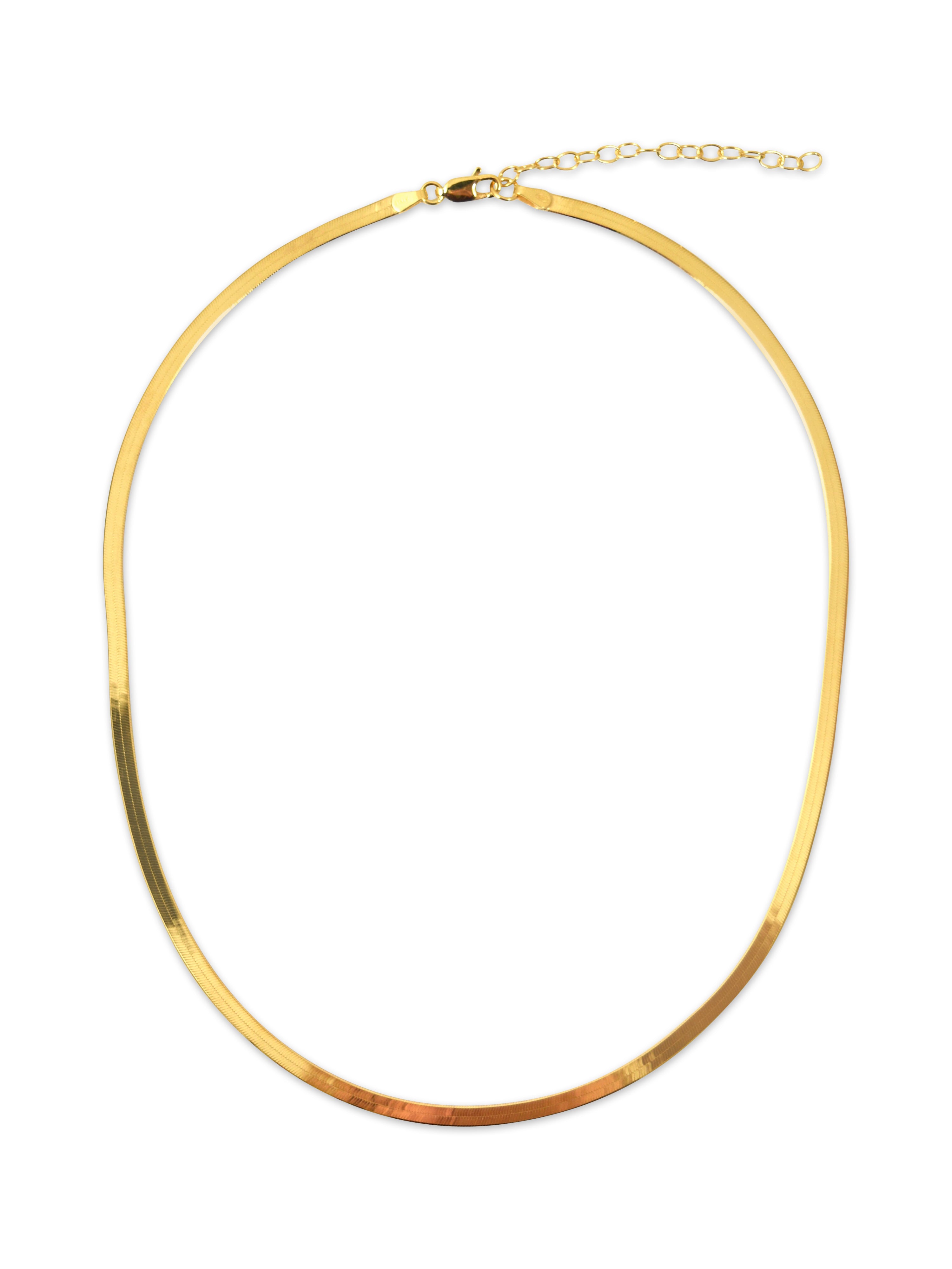 Golden Ribbon Necklace