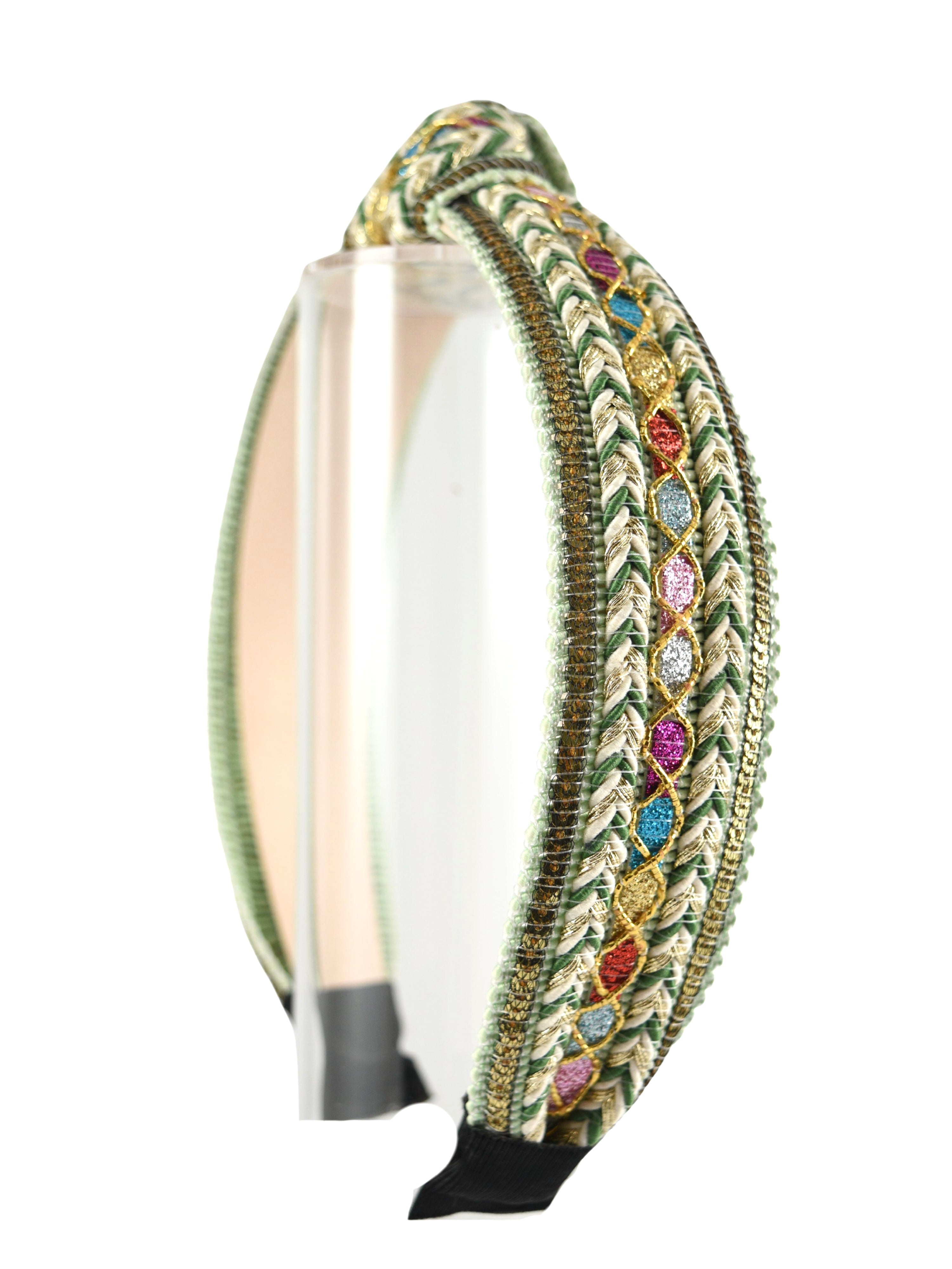 Green Roma Headband
