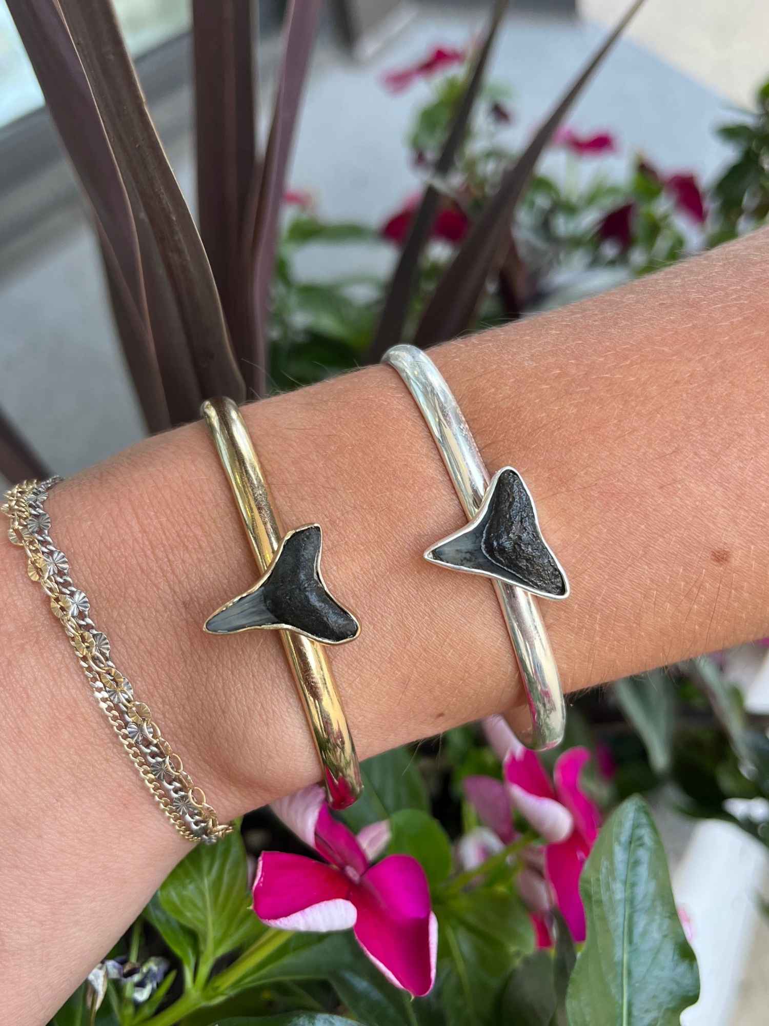 Lowtide Treasue Cuff in Gold Alchemia and Sterling Silver