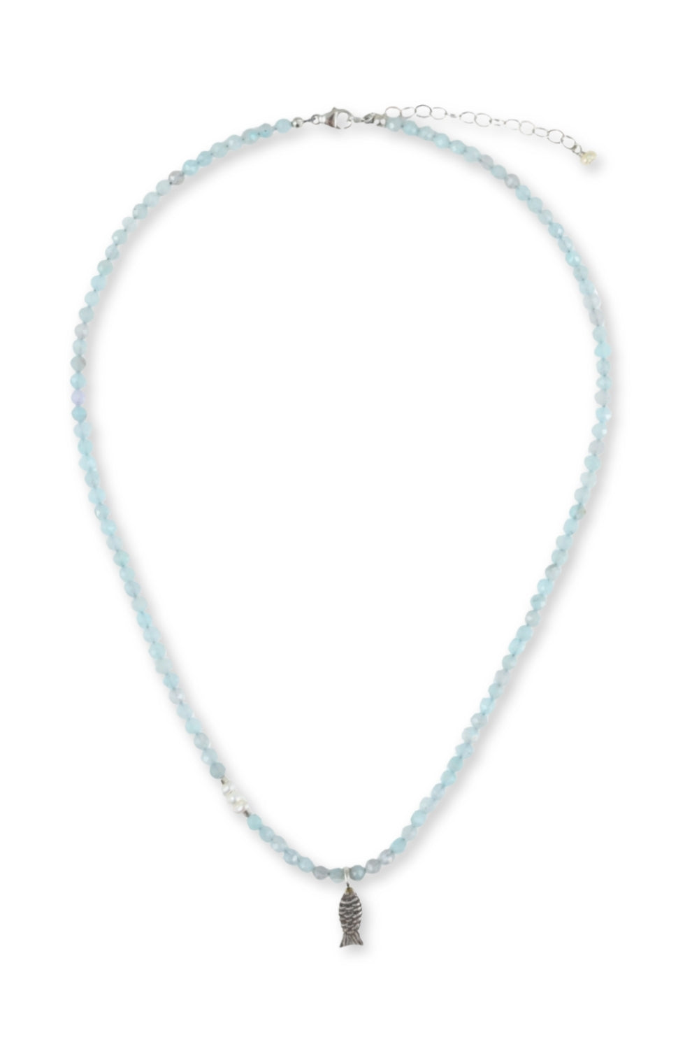Silver Fin Necklace