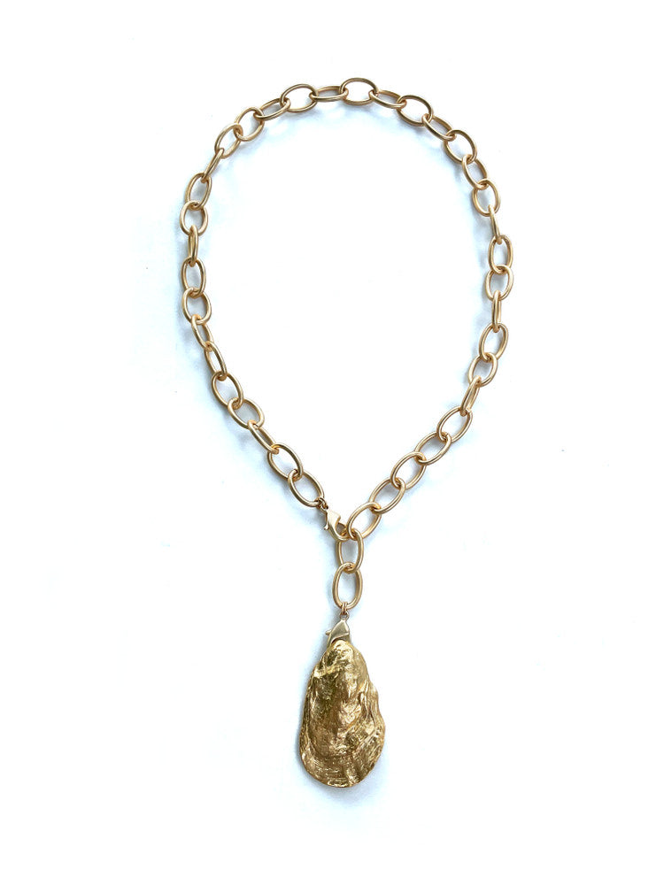 Charleston Oyster Necklace Charm