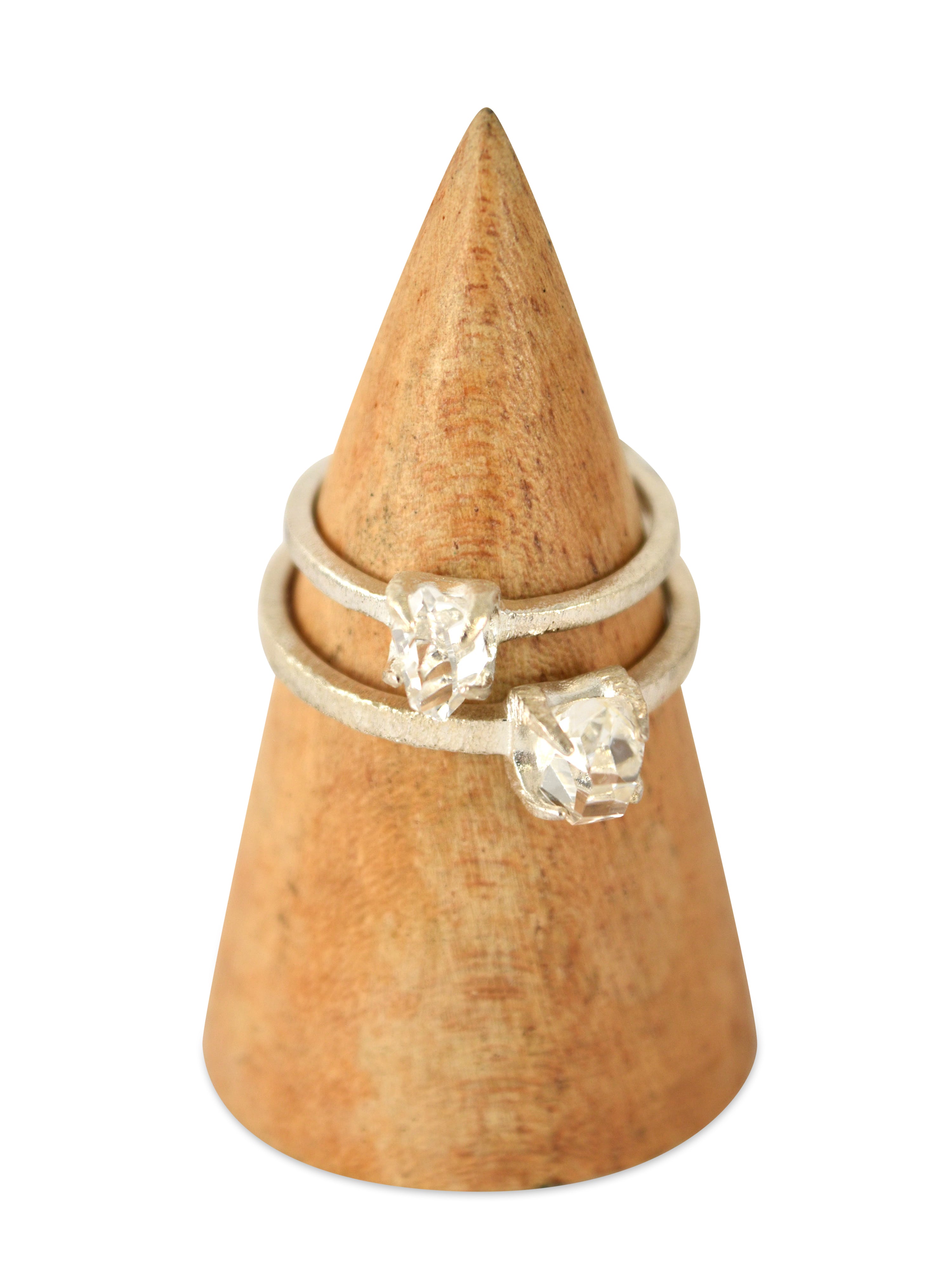 Solitaire Herkimer Diamond Ring