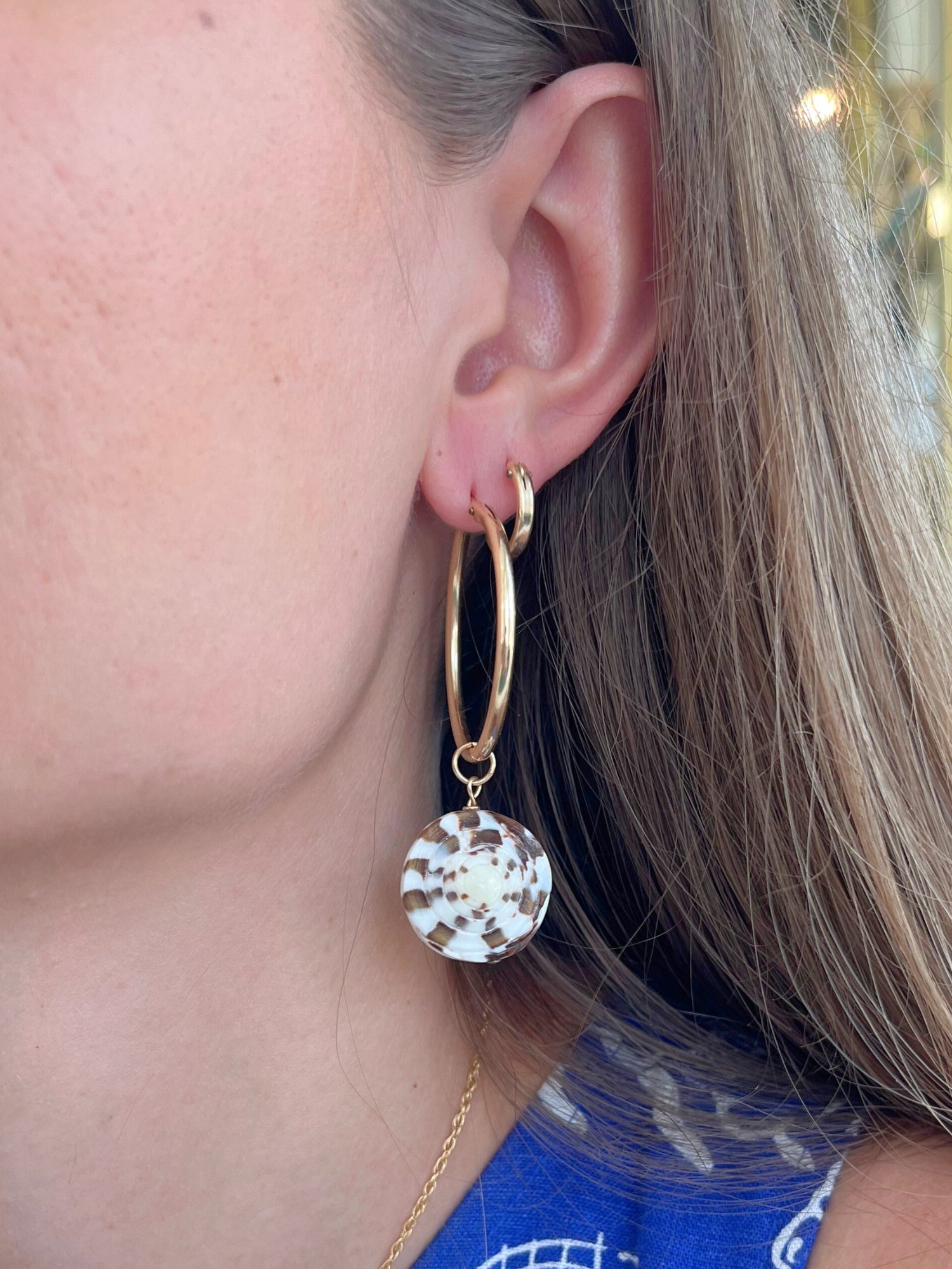 Spiral Shell Charm