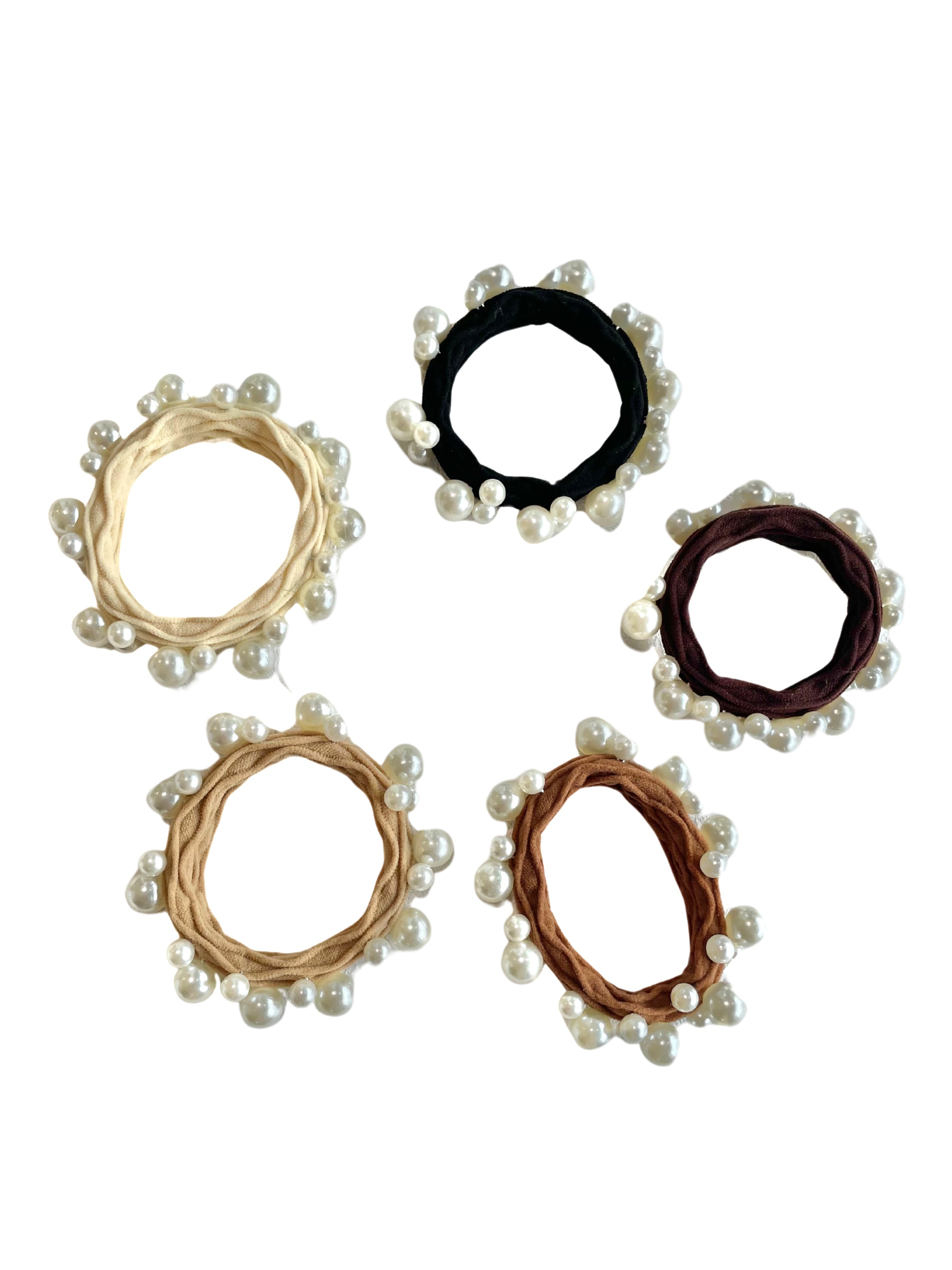 Stretchy Pearl Hair Tie