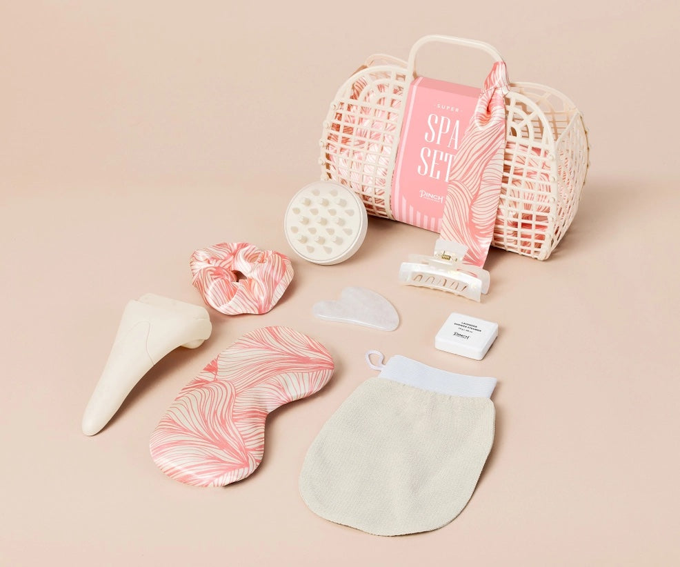 Super Spa Set in Coral